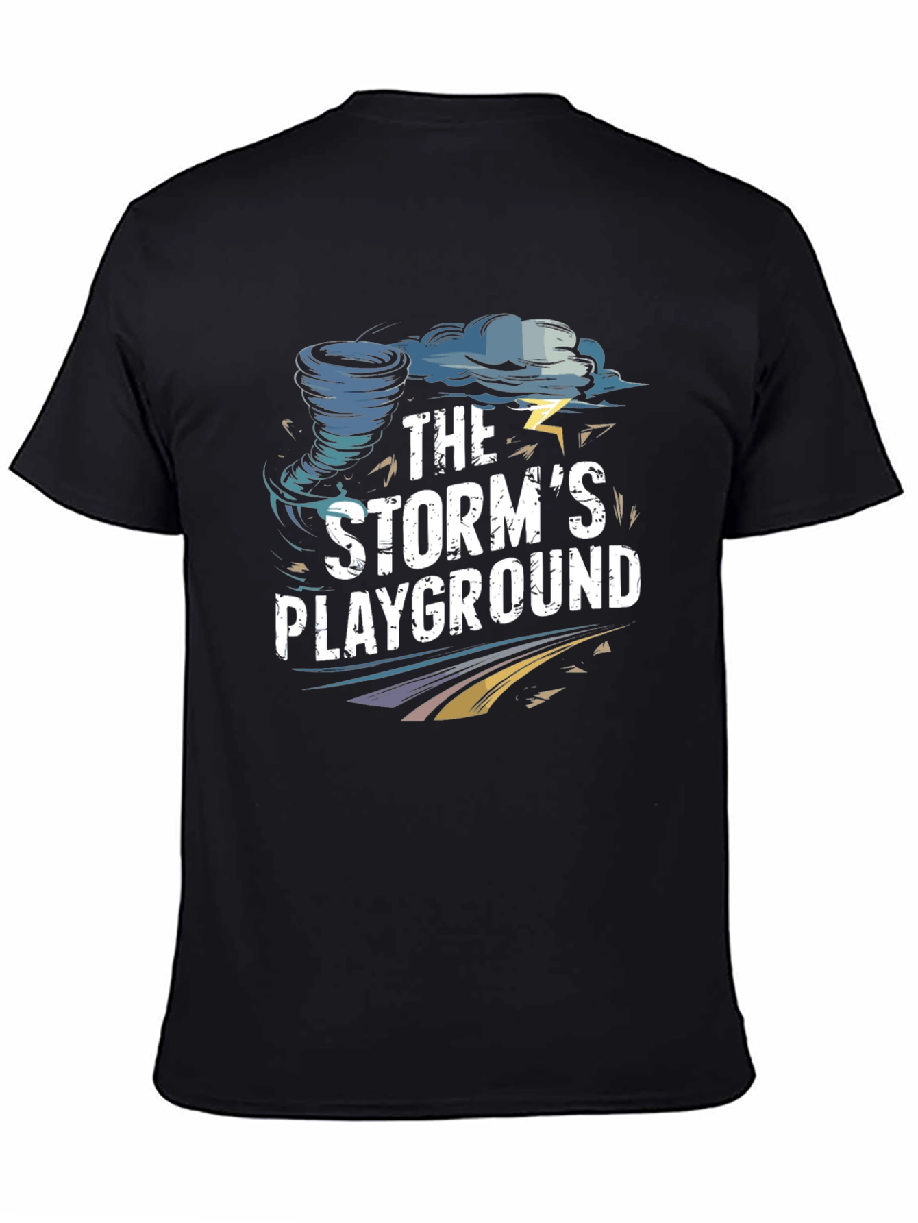 Storms Playground Black Graphic Tee