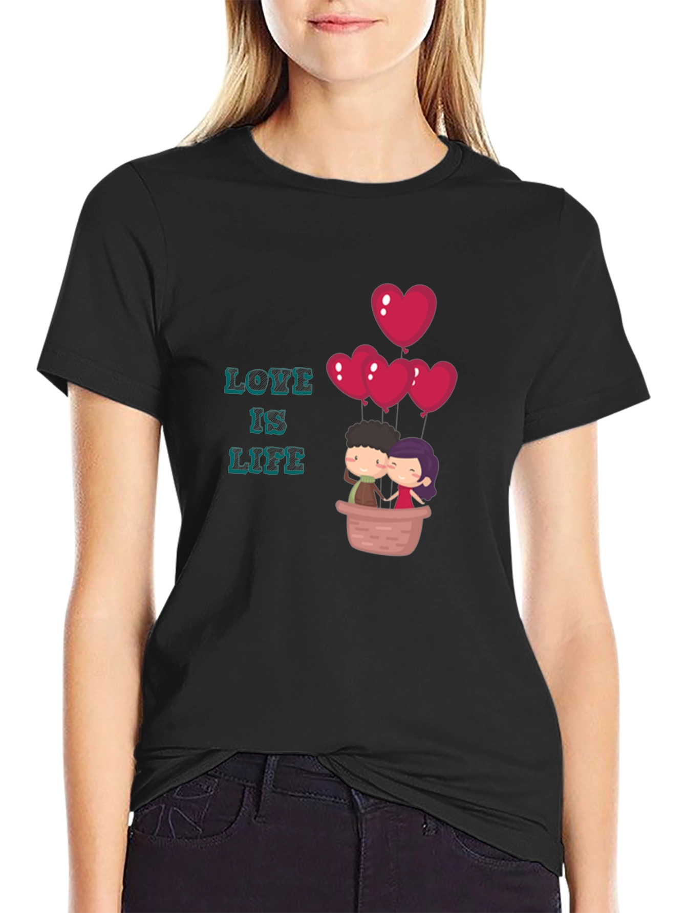 Love Is Life Graphic Tee