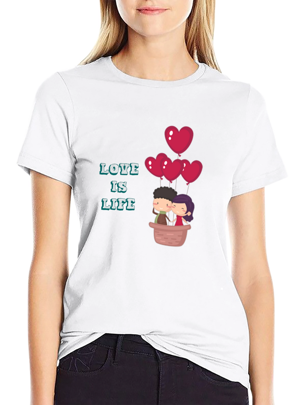 Love Is Life Graphic Tee
