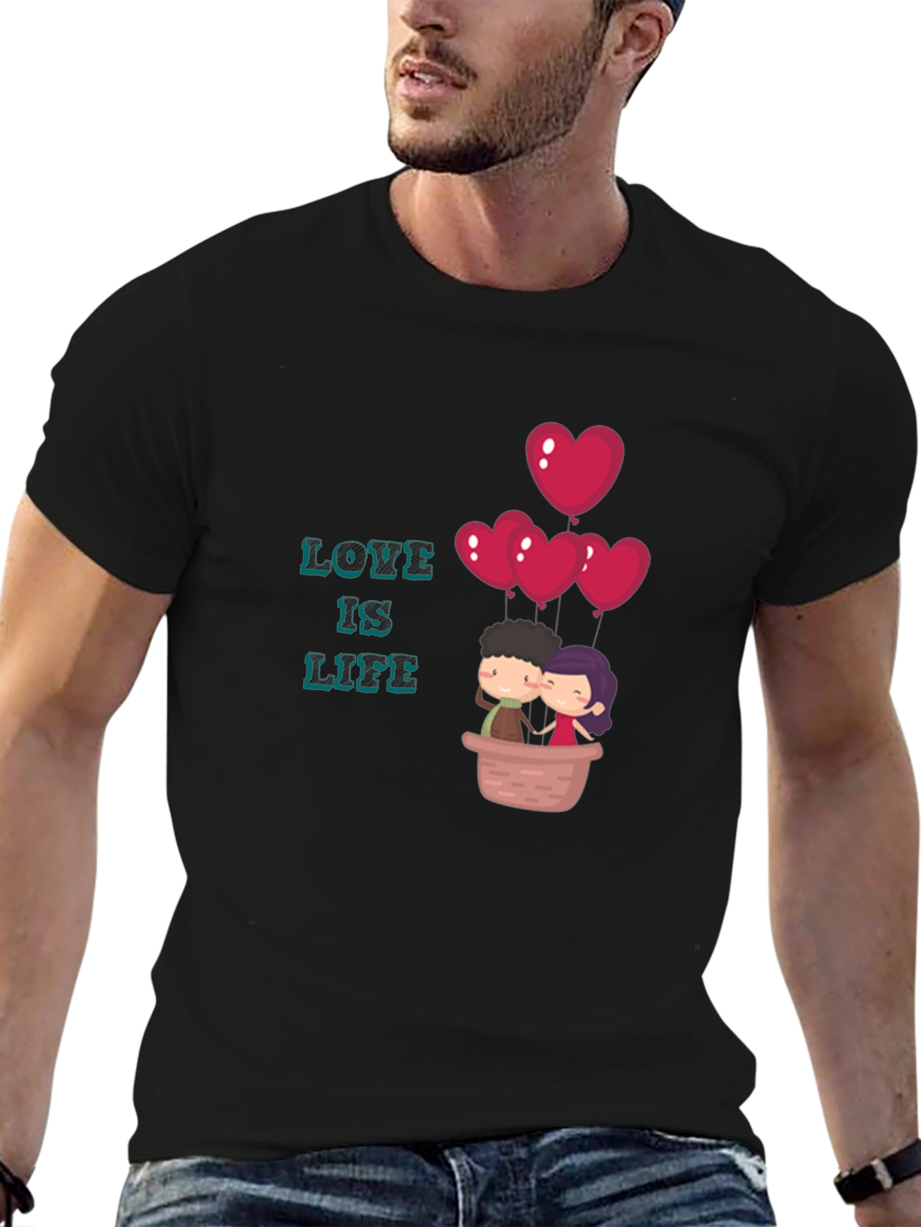 Love Is Life Graphic Tee
