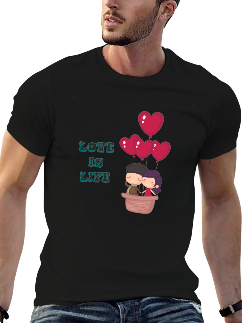 Love Is Life Graphic Tee