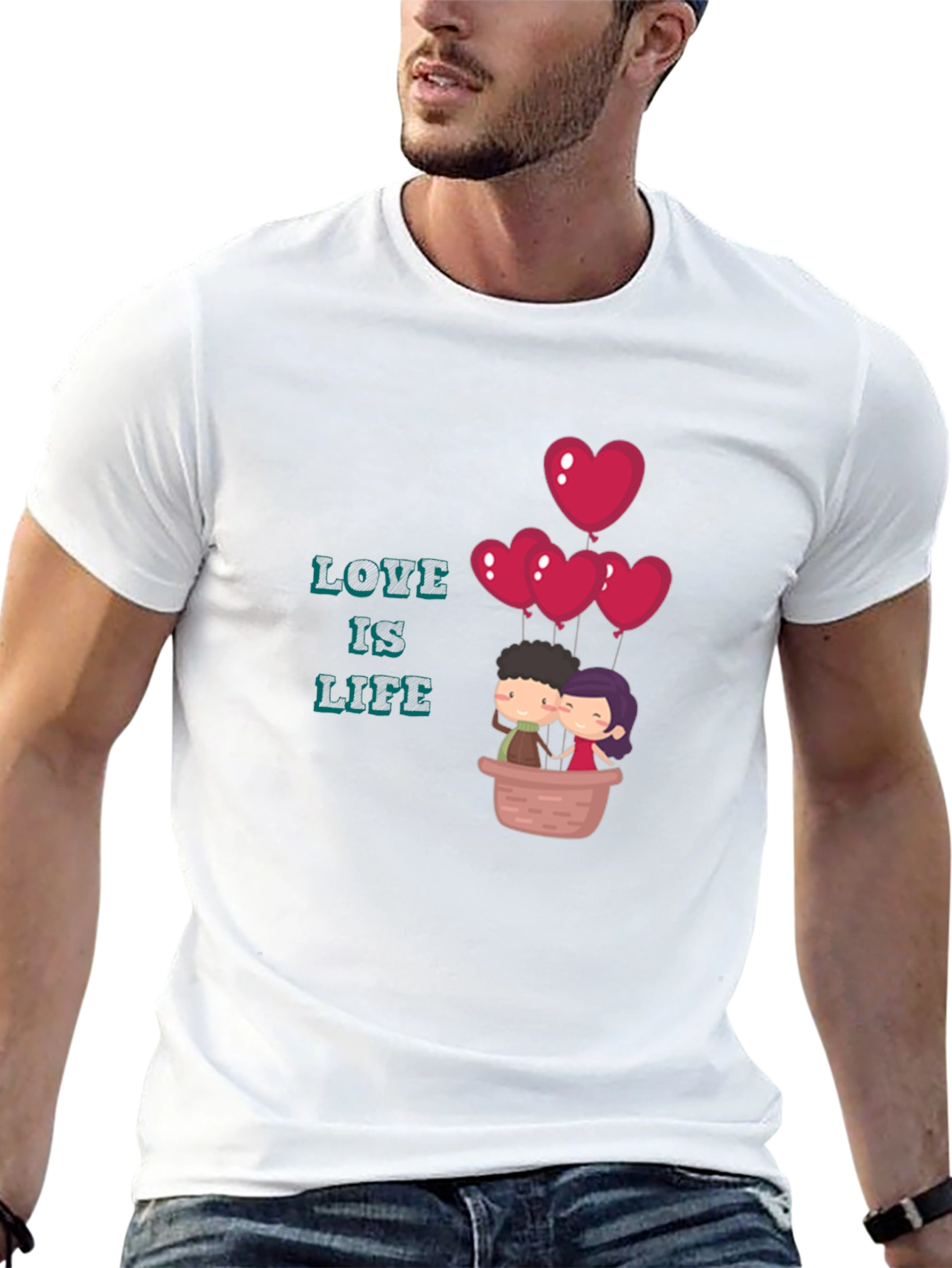 Love Is Life Graphic Tee