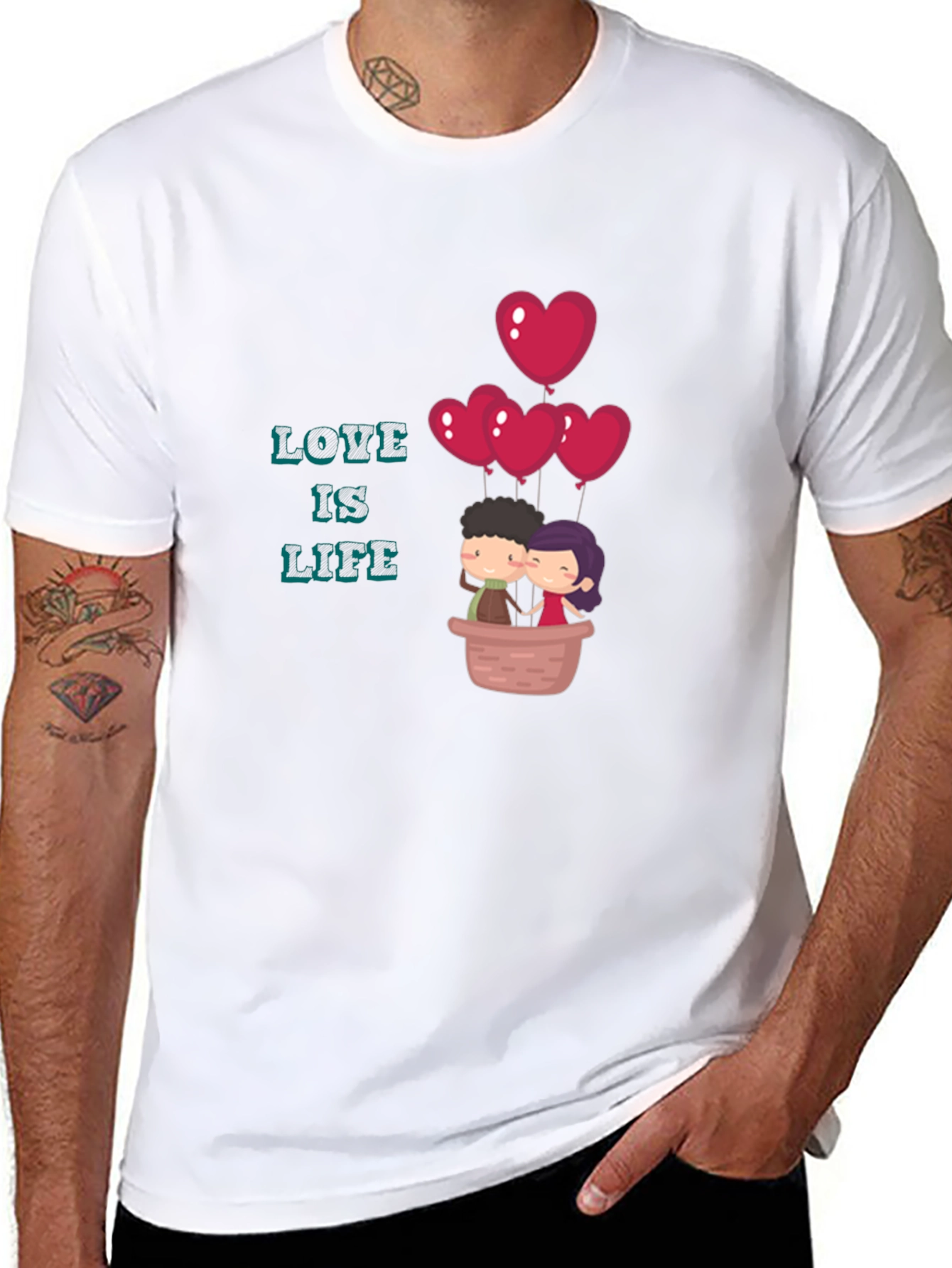 Love Is Life Graphic Tee
