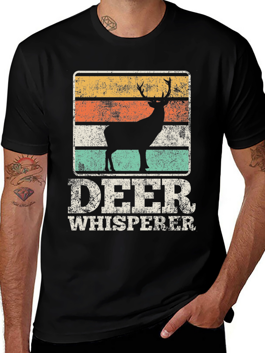 Deer Whisperer Graphic Tee - Hunting T-Shirt
