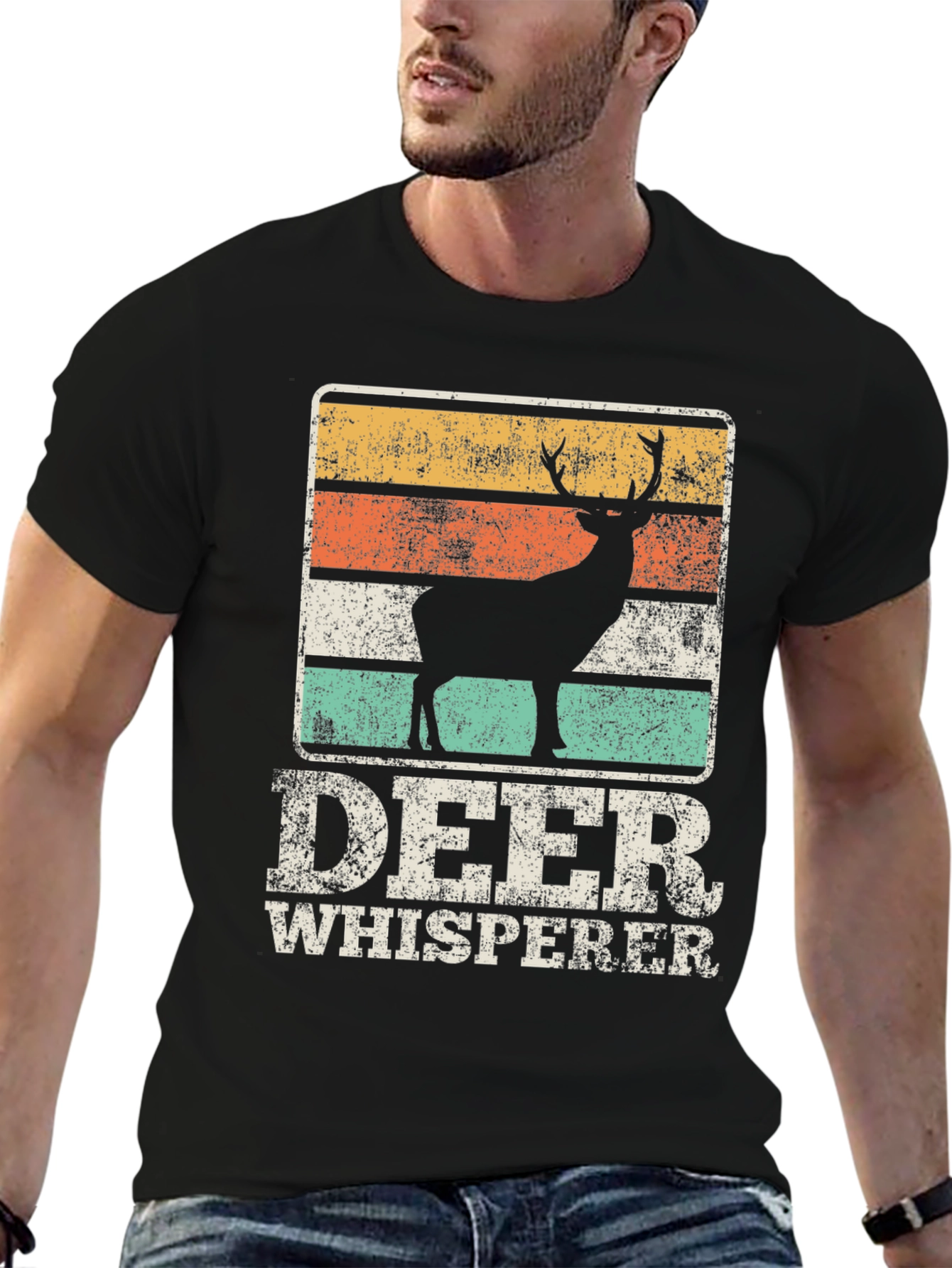 Deer Whisperer Graphic Tee - Hunting T-Shirt