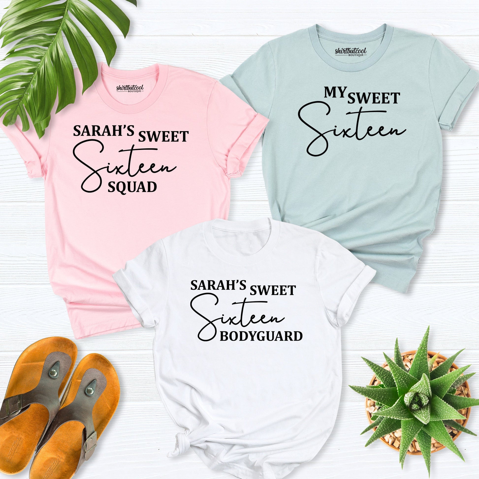 My sweet sixteen birthday shirt, girl birthday shirt,Custom 16th Birthday Shirt, birthday squad shirt, 16 Birthday Shirt, 16th Birthday Gift