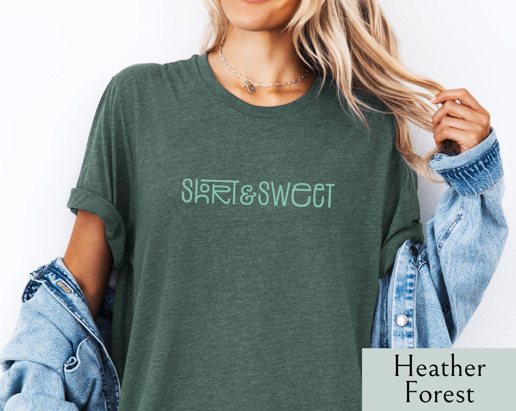 Short and Sweet, Short and Sweet Shirt, Short n Sweet, Aesthetic Shirt, Graphic Tshirt, VSCO Girl Shirt, Plus Sizing, Short Girl Summer