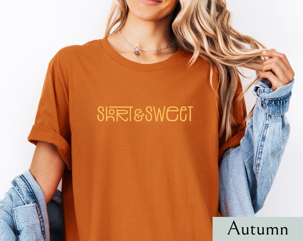 Short and Sweet, Short and Sweet Shirt, Short n Sweet, Aesthetic Shirt, Graphic Tshirt, VSCO Girl Shirt, Plus Sizing, Short Girl Summer