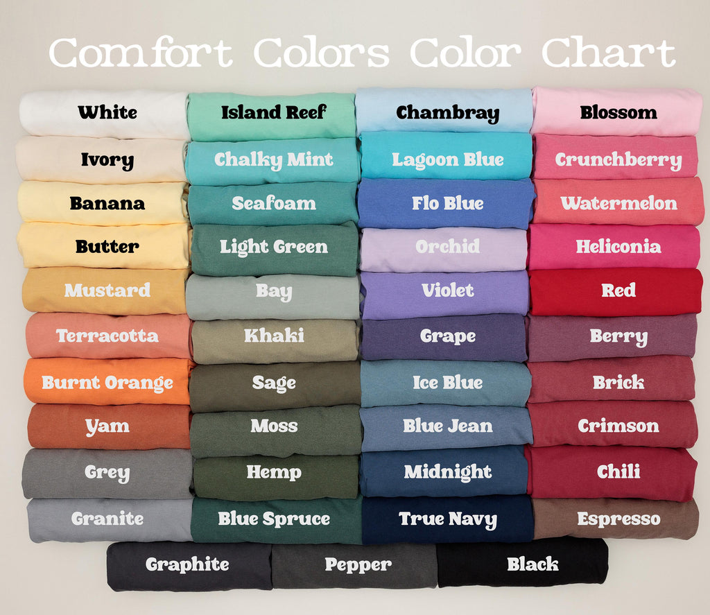Comfort Colors® Custom Personalized Scriptive Text Shirt – Cute Coquette T-Shirt, Personalized Gift Tee