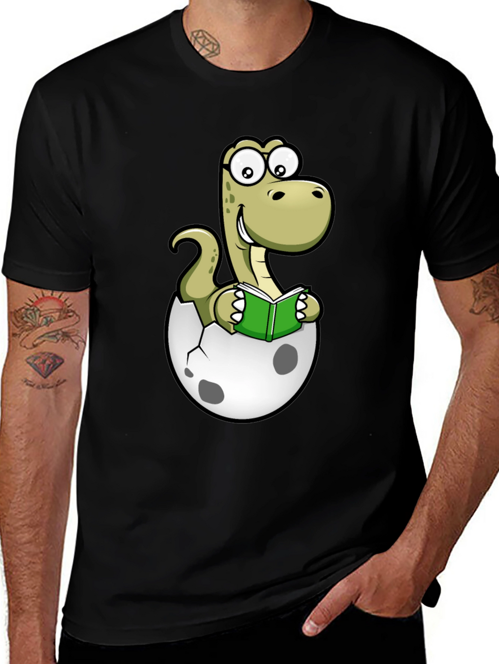 Dino Hatchling Reader T-Shirt