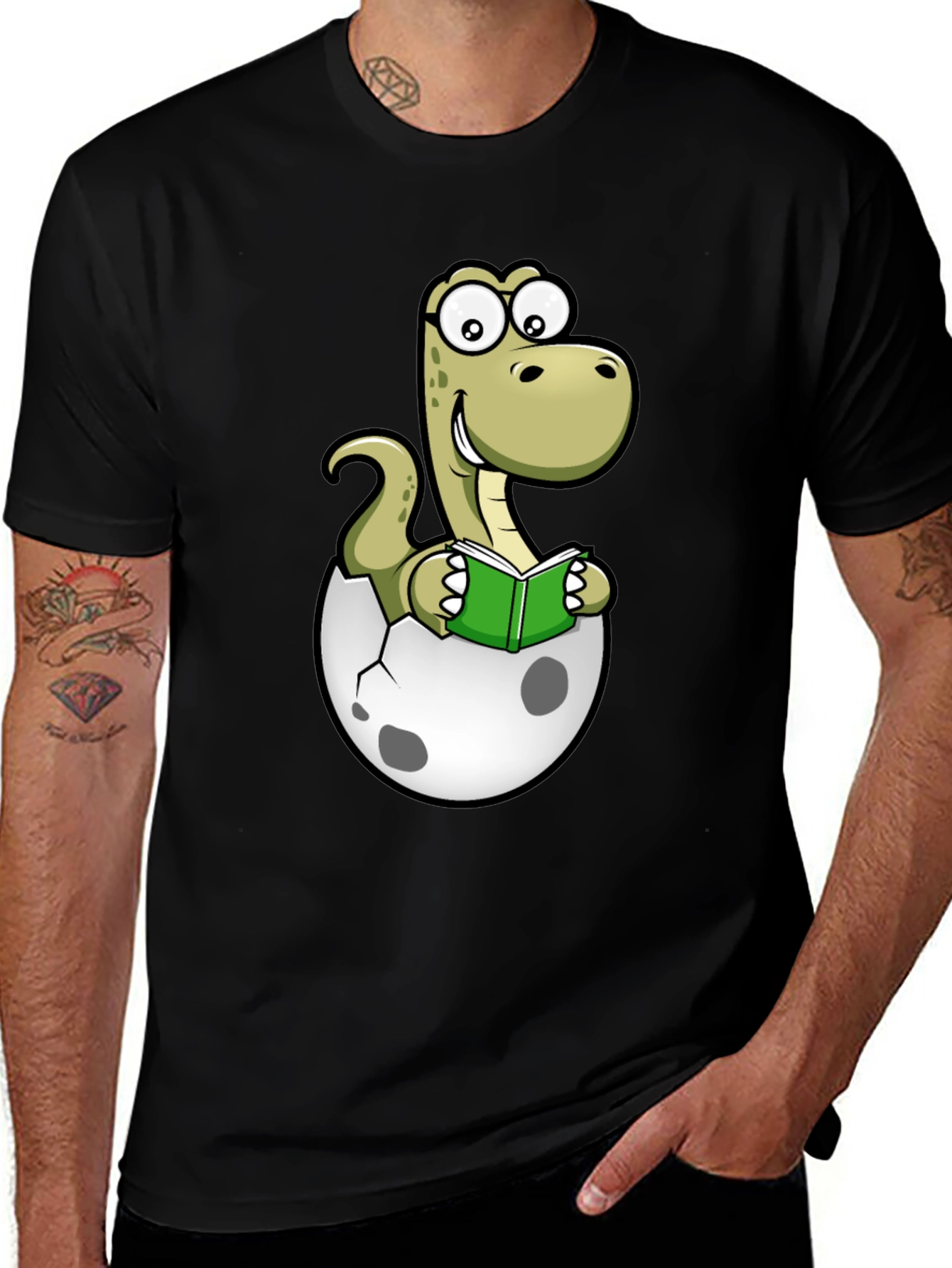 Dino Hatchling Reader T-Shirt