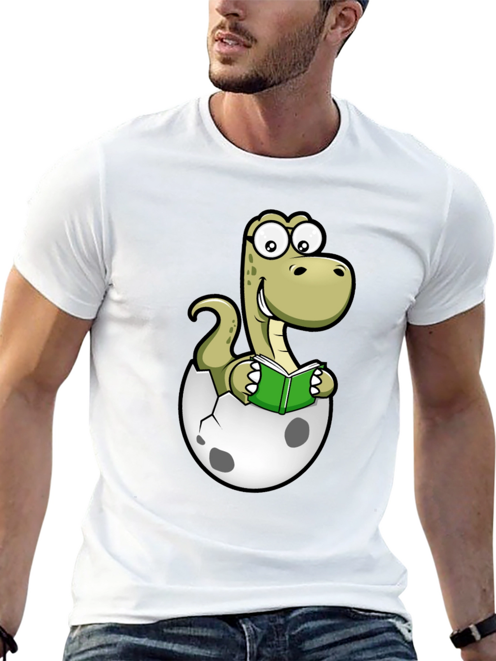 Dino Hatchling Reader T-Shirt