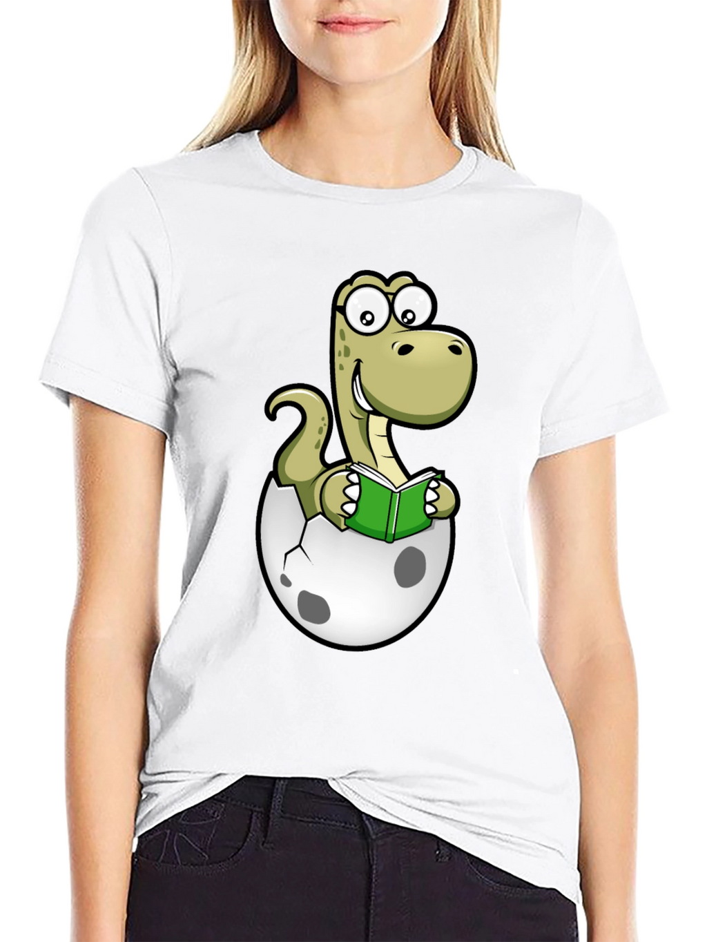 Dino Hatchling Reader T-Shirt