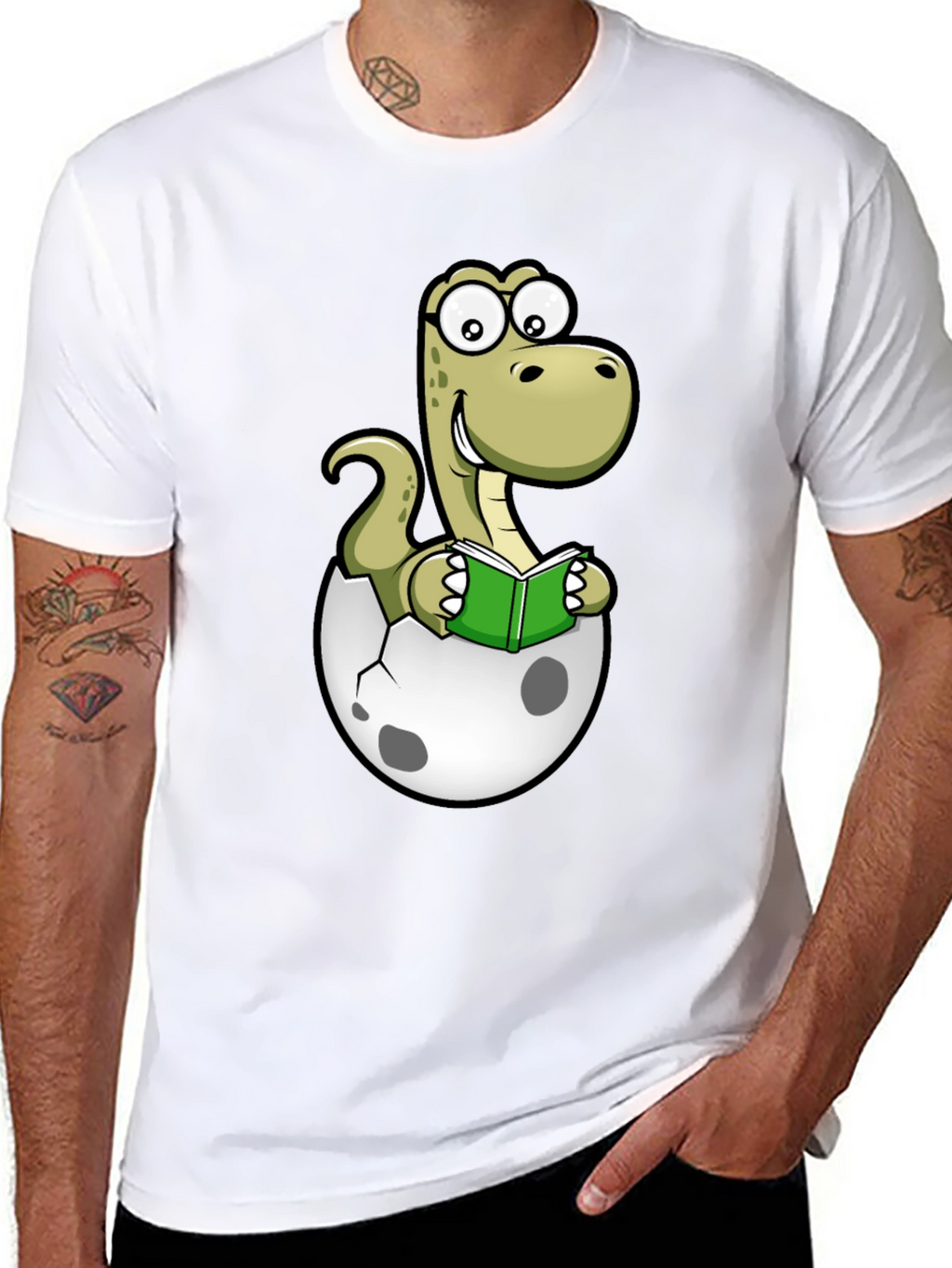 Dino Hatchling Reader T-Shirt