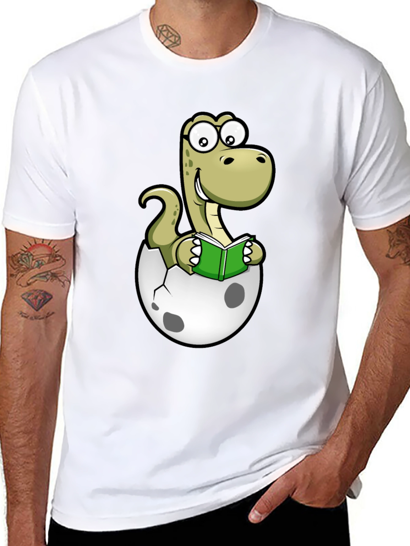 Dino Hatchling Reader T-Shirt