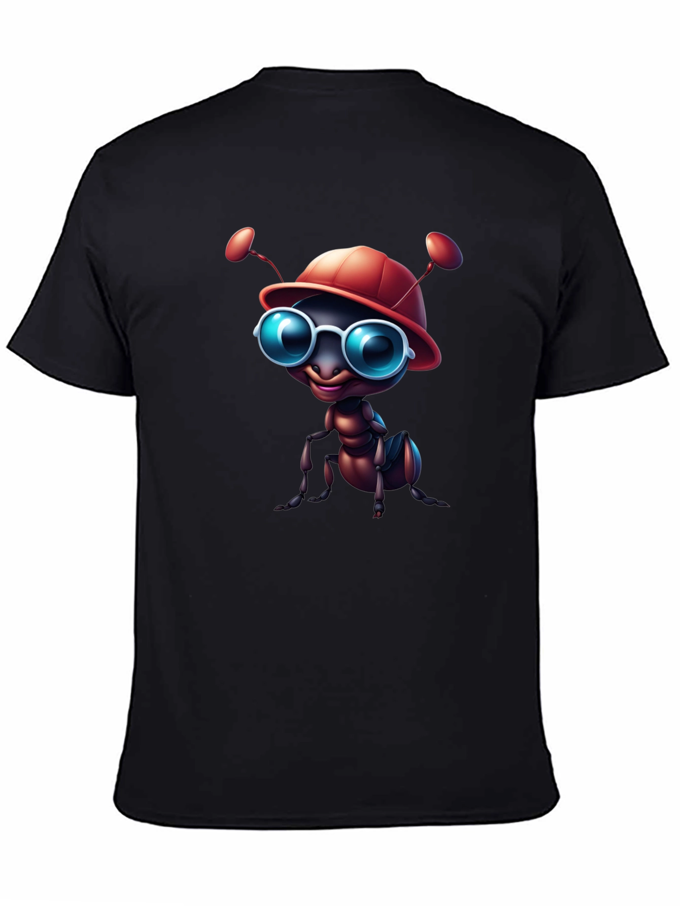Cool Ant Graphic Tee - Black