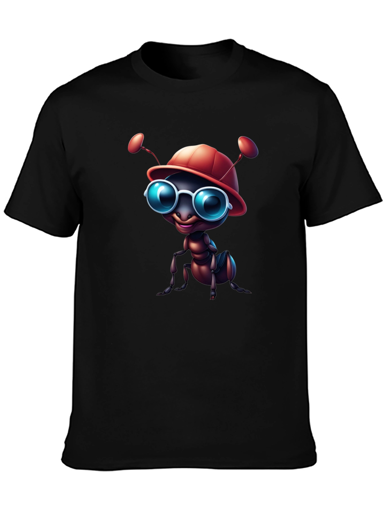 Cool Ant Graphic Tee - Black