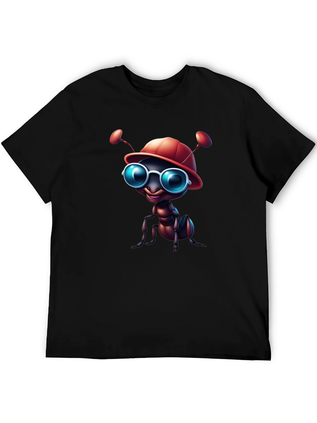 Cool Ant Graphic Tee - Black