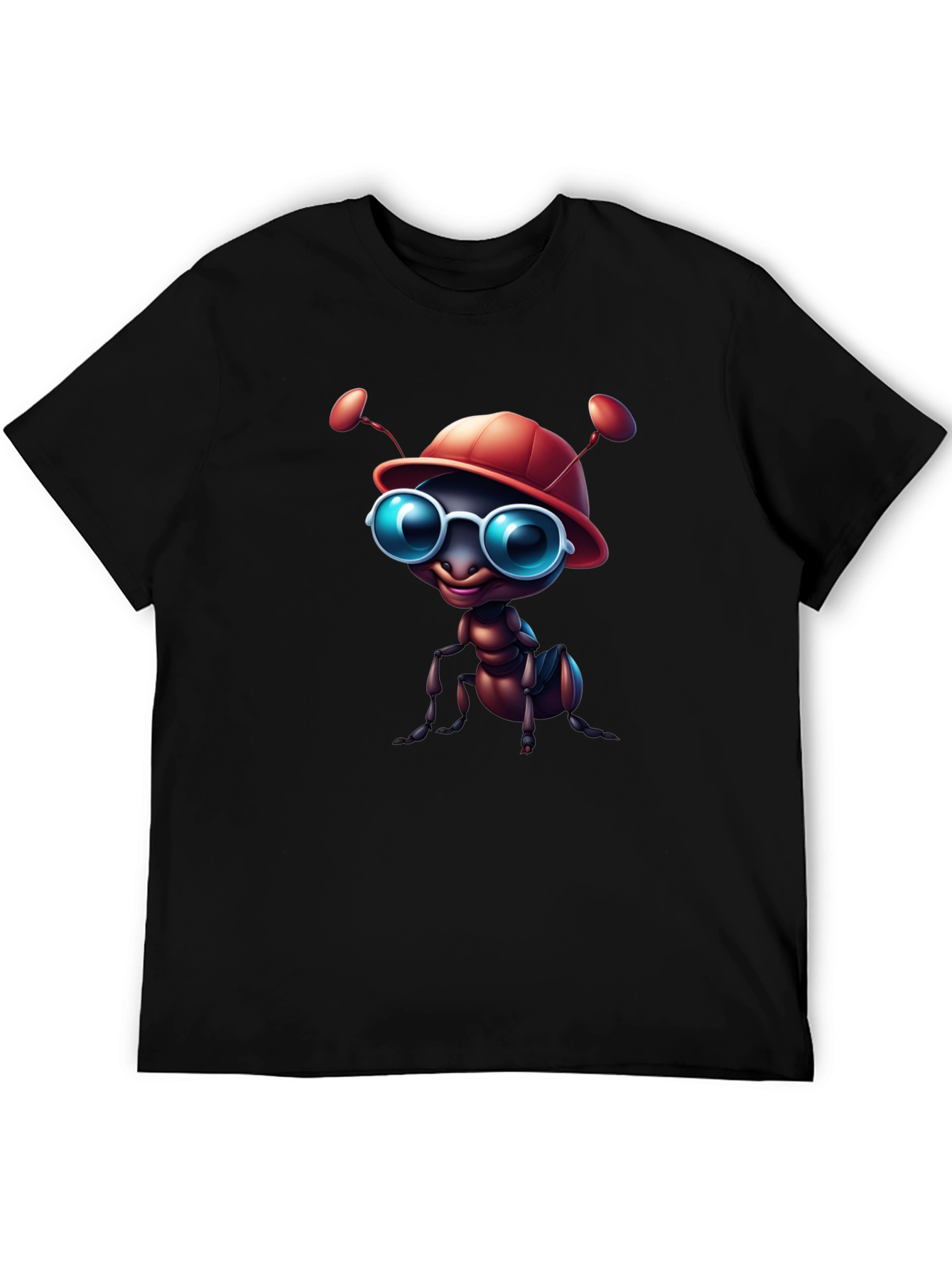 Cool Ant Graphic Tee - Black