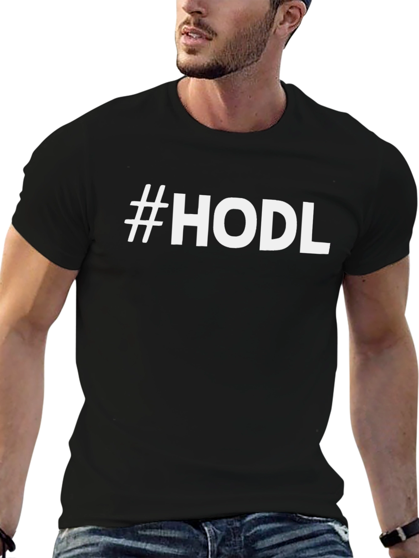 #HODL Crypto T-Shirt - Bitcoin Investor Tee
