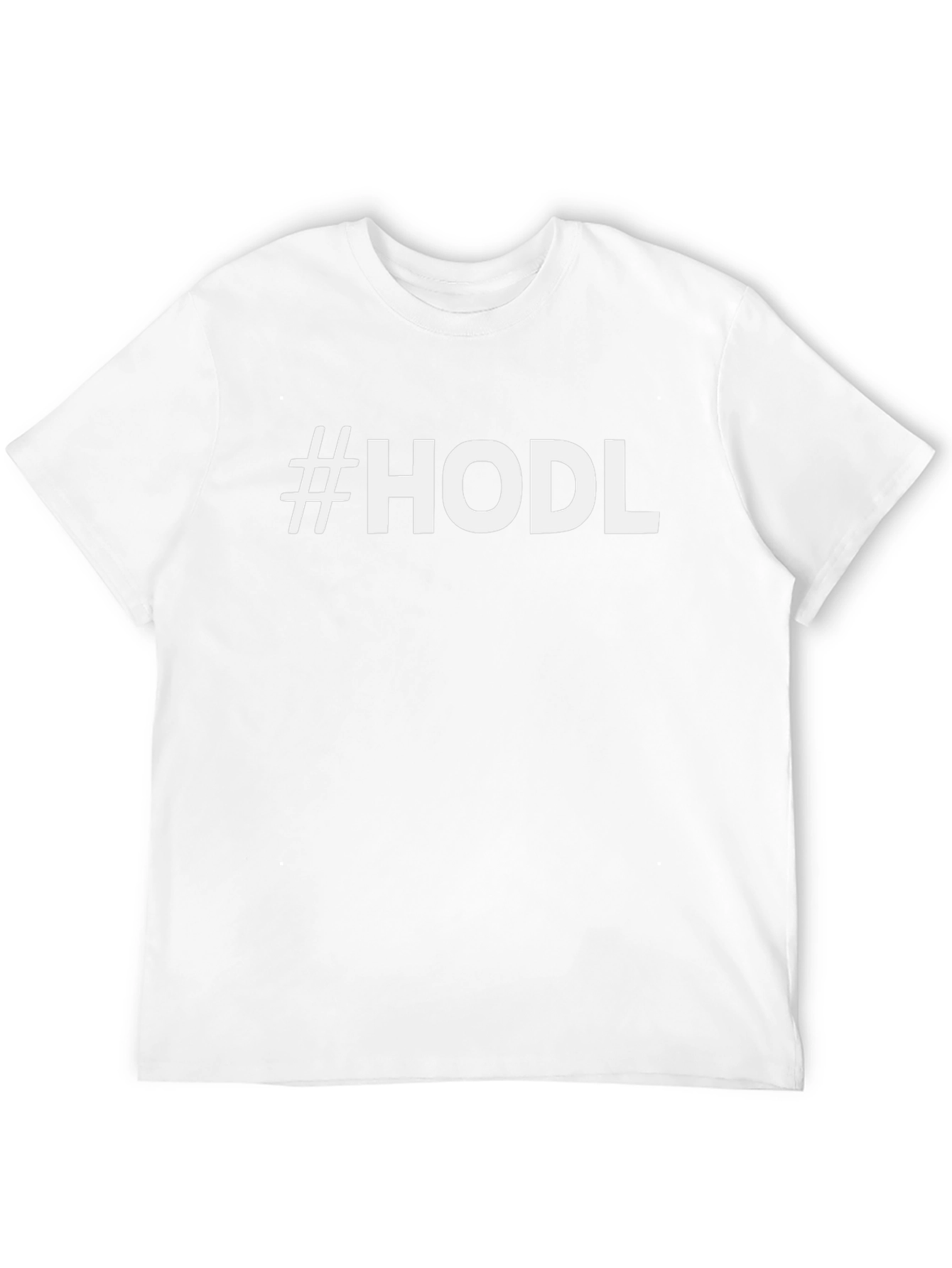 #HODL Crypto T-Shirt - Bitcoin Investor Tee