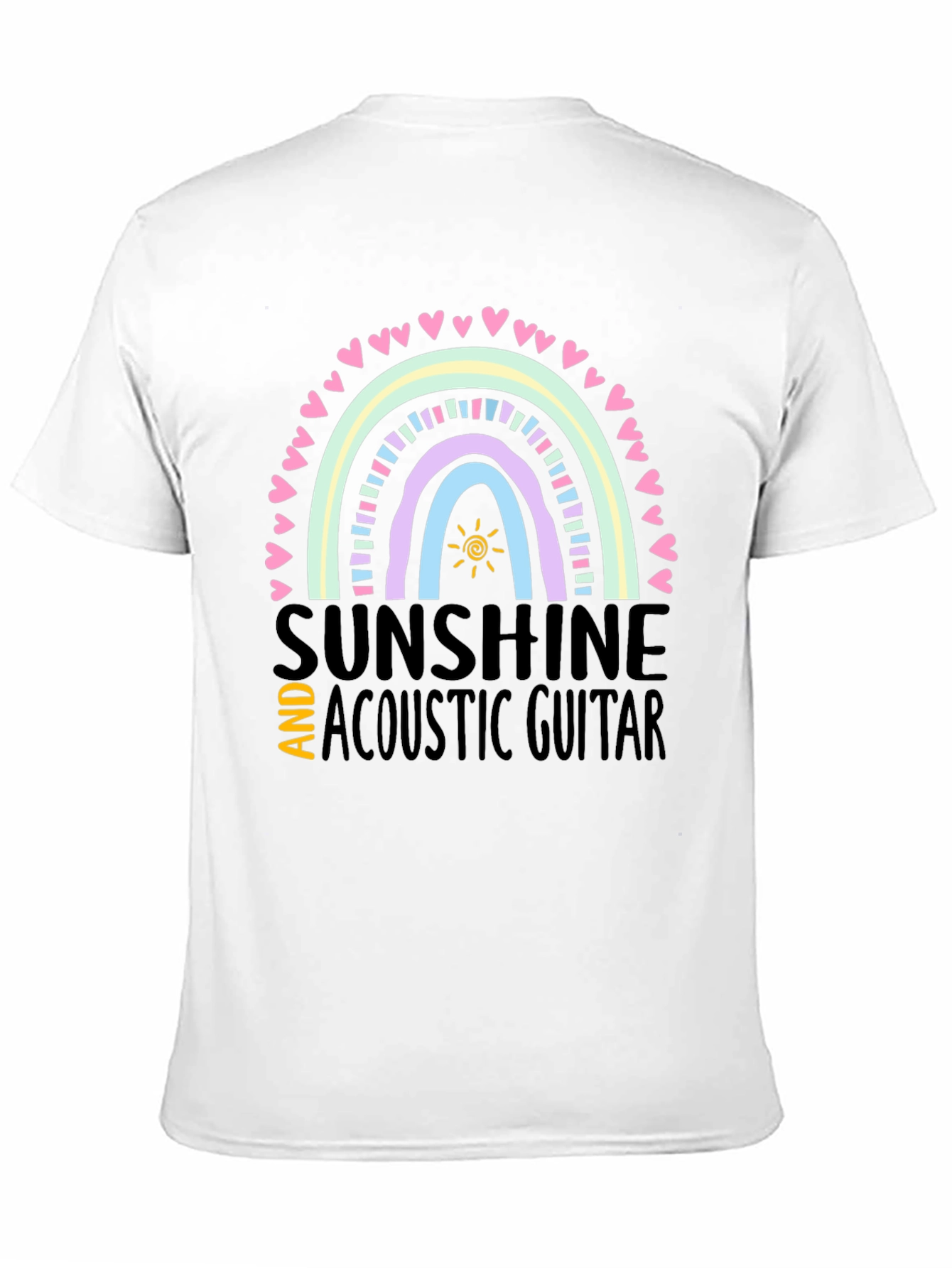 Sunshine & Acoustic Guitar Graphic Tee