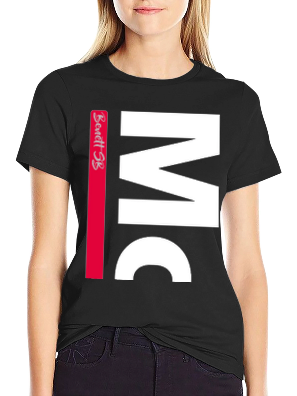 Bold MC Graphic Black T-Shirt