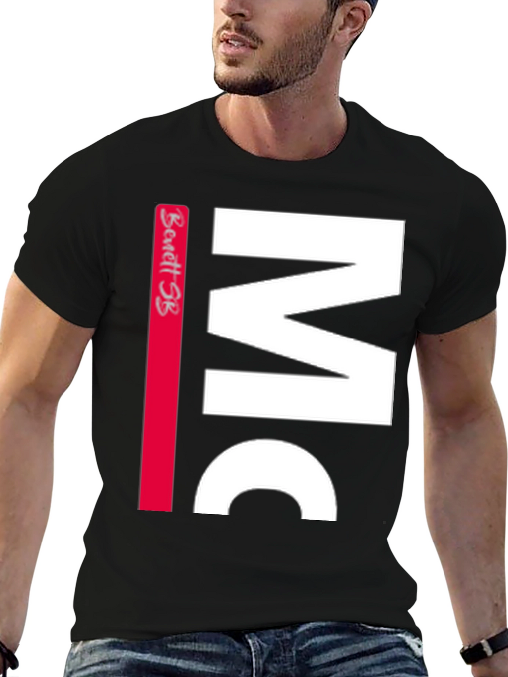 Bold MC Graphic Black T-Shirt
