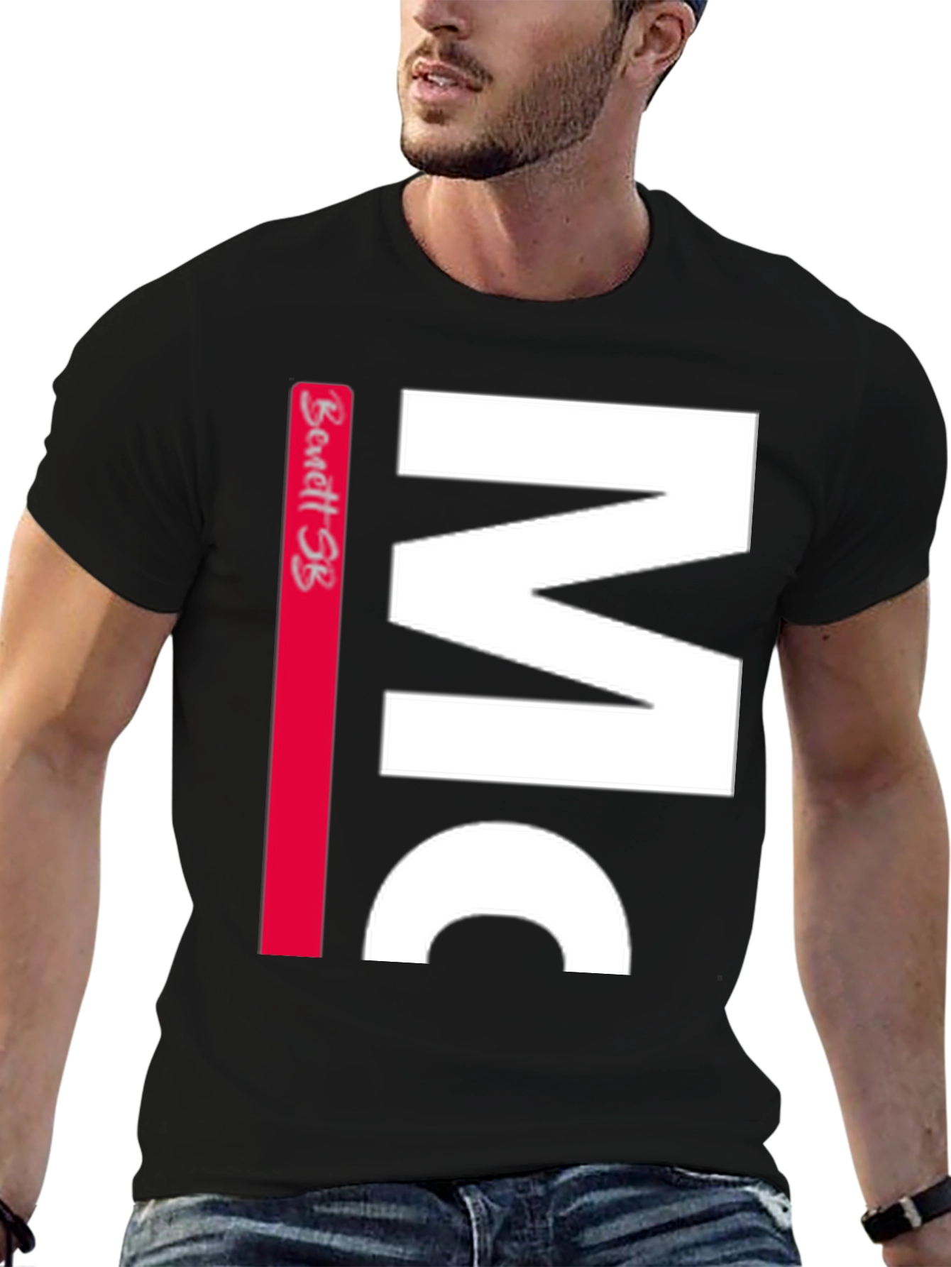 Bold MC Graphic Black T-Shirt