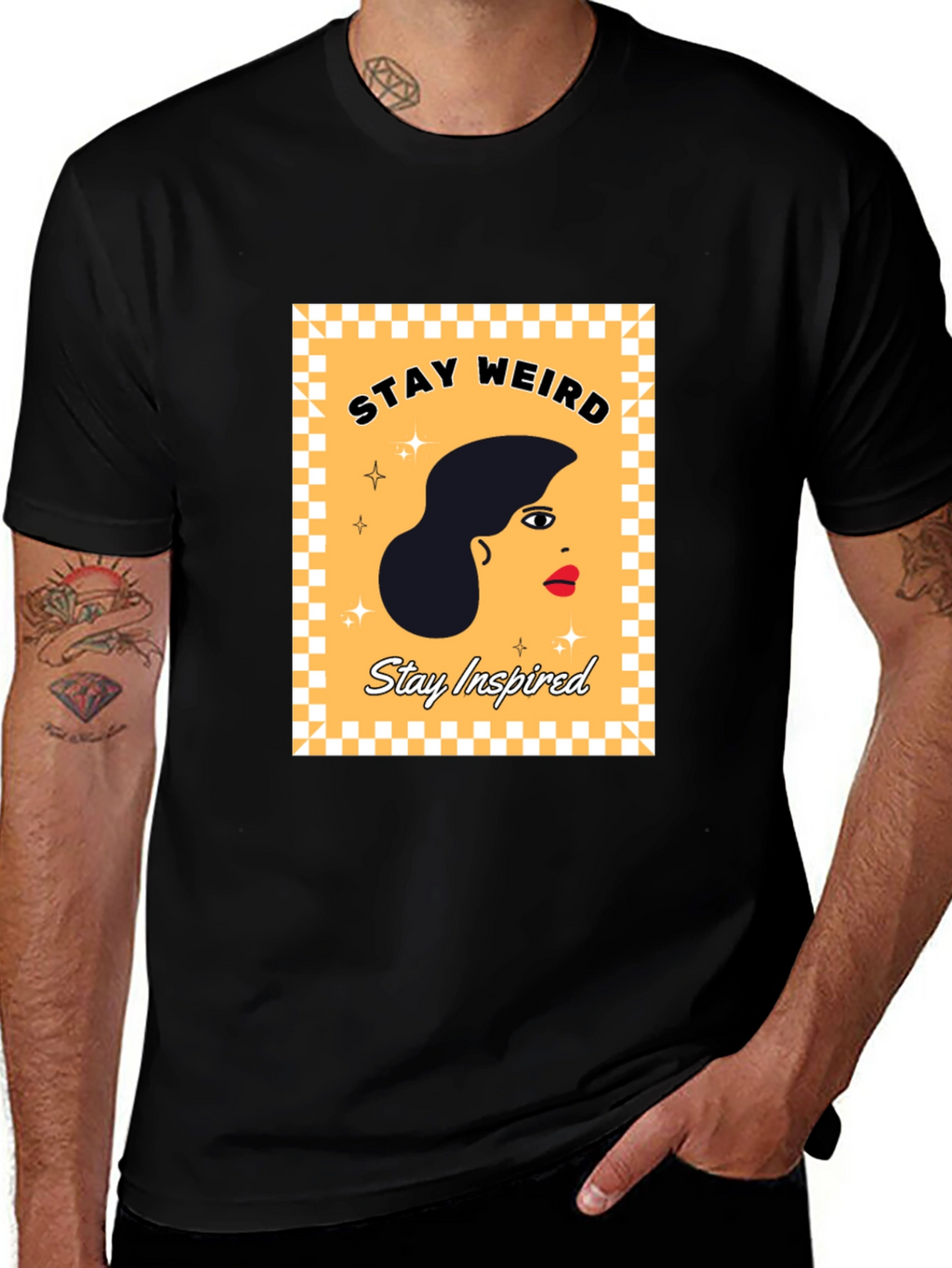Stay Weird Stay Inspired Graphic Tee