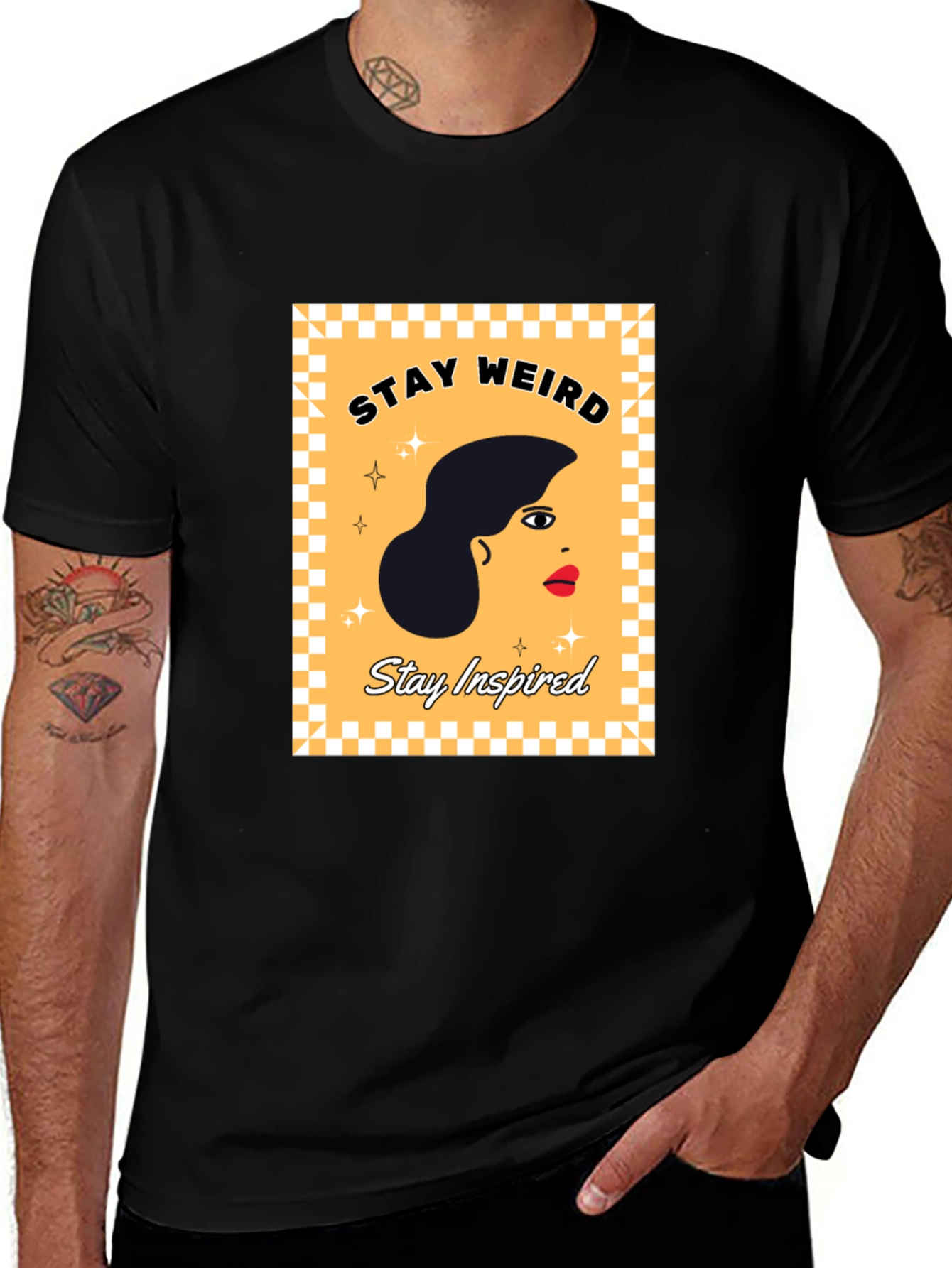 Stay Weird Stay Inspired Graphic Tee