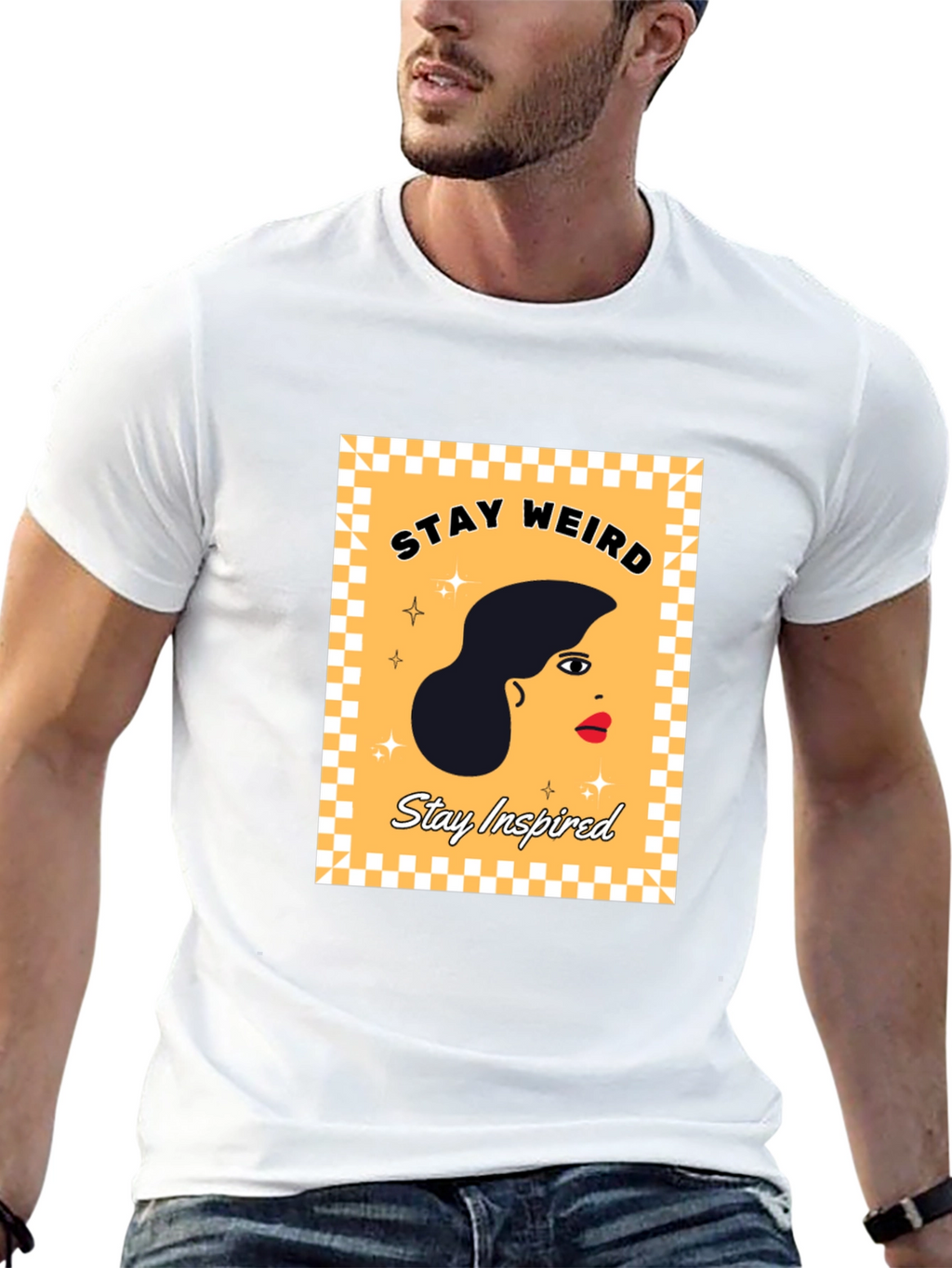 Stay Weird Stay Inspired Graphic Tee