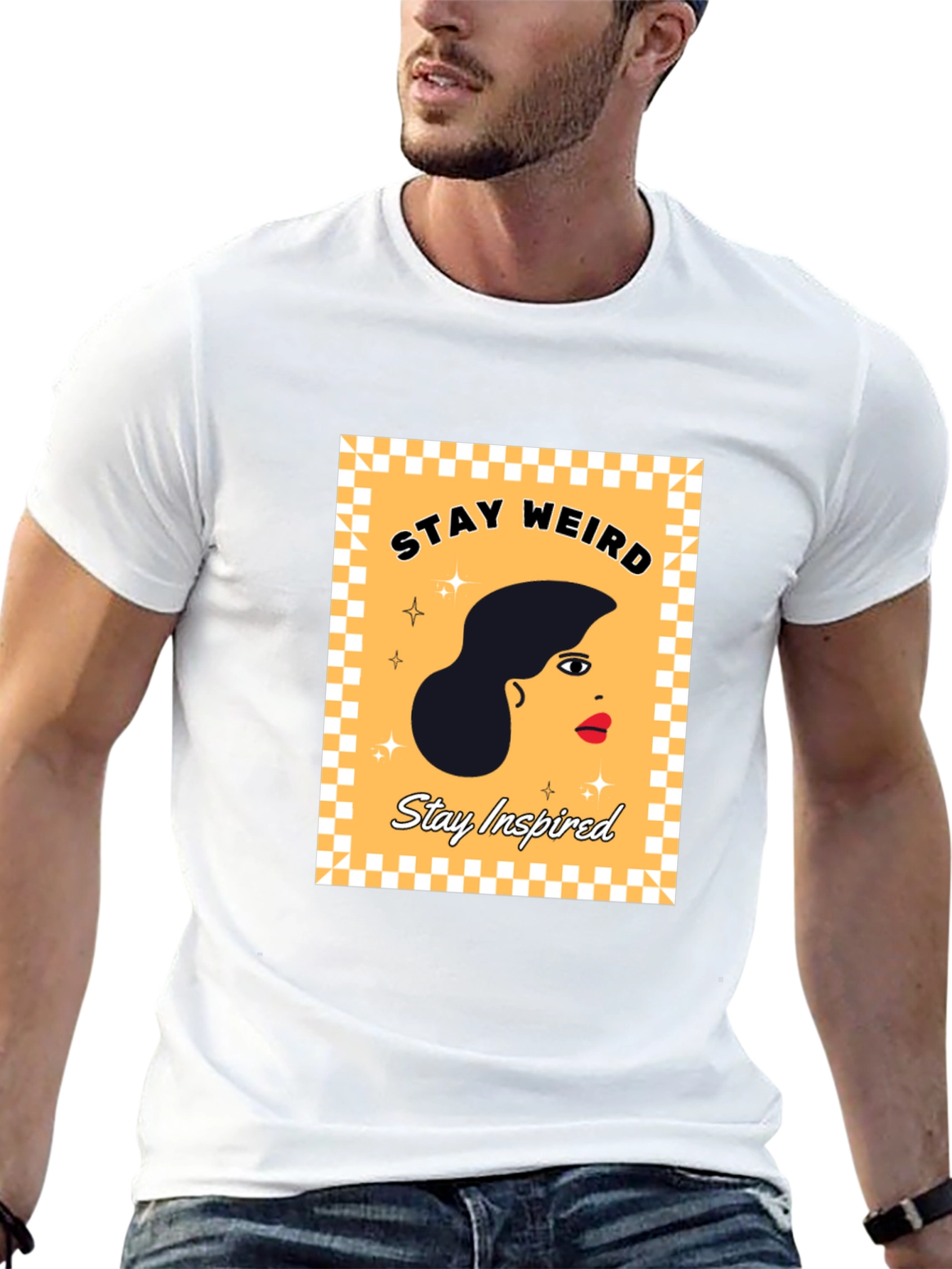 Stay Weird Stay Inspired Graphic Tee