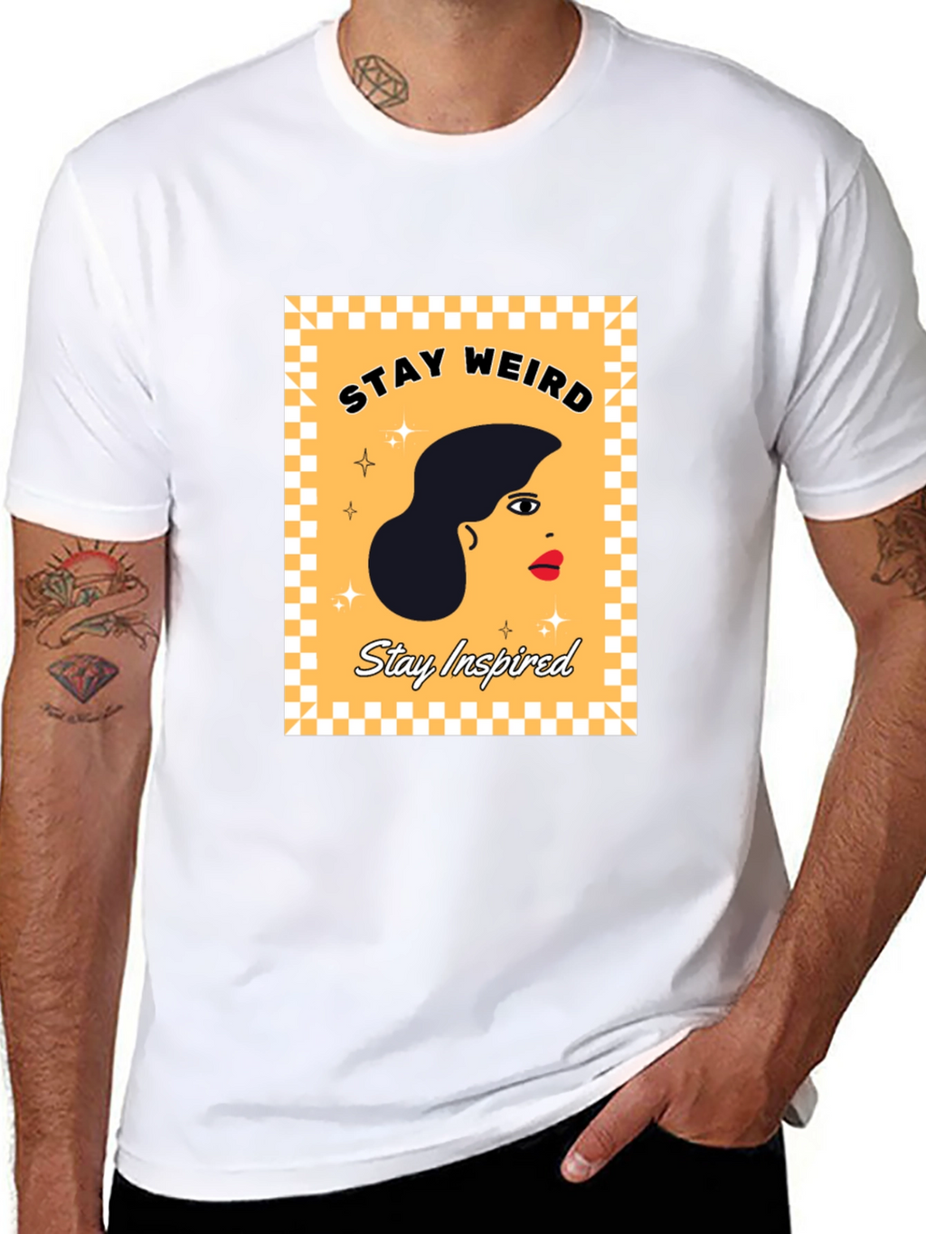 Stay Weird Stay Inspired Graphic Tee