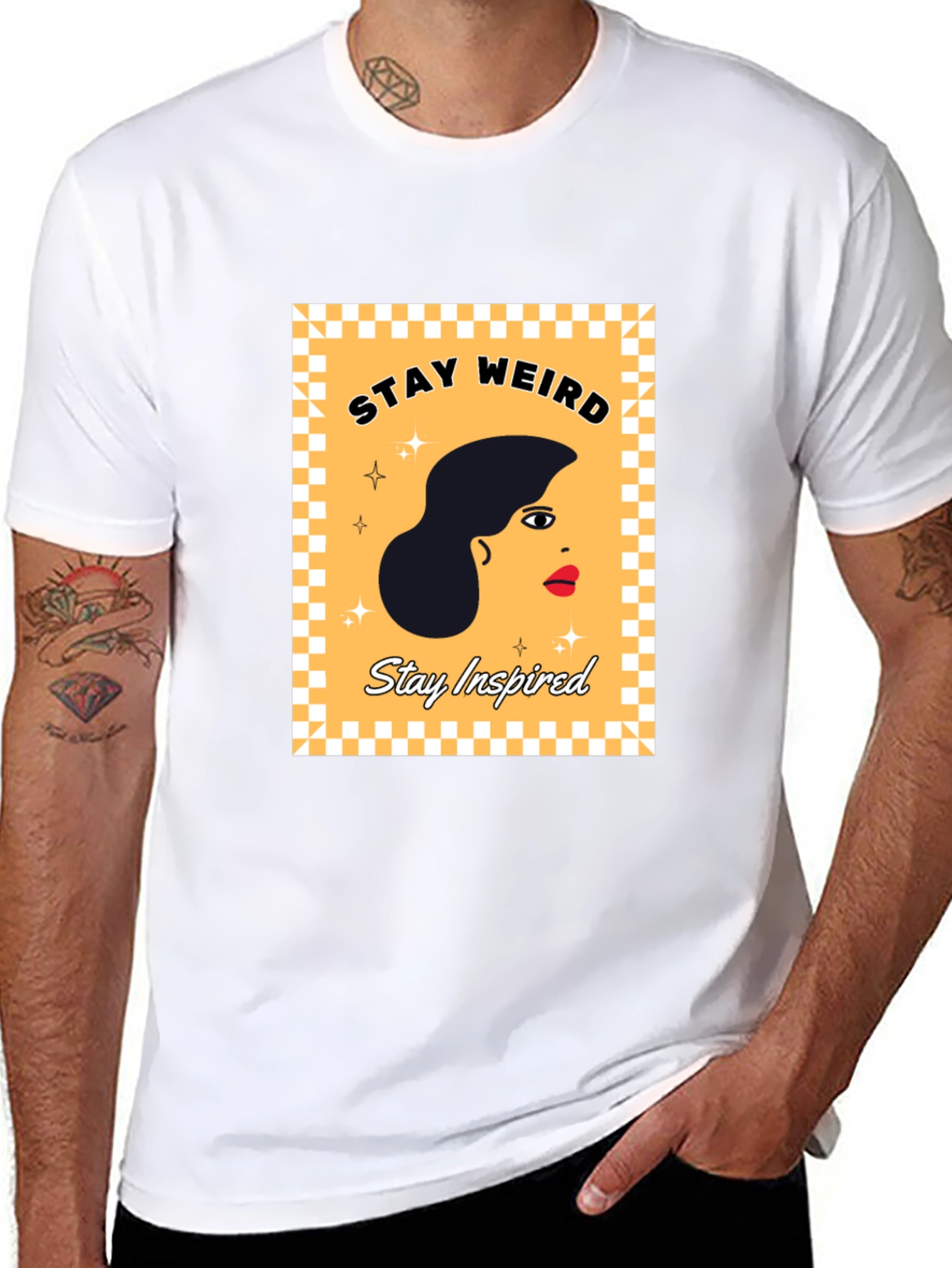 Stay Weird Stay Inspired Graphic Tee