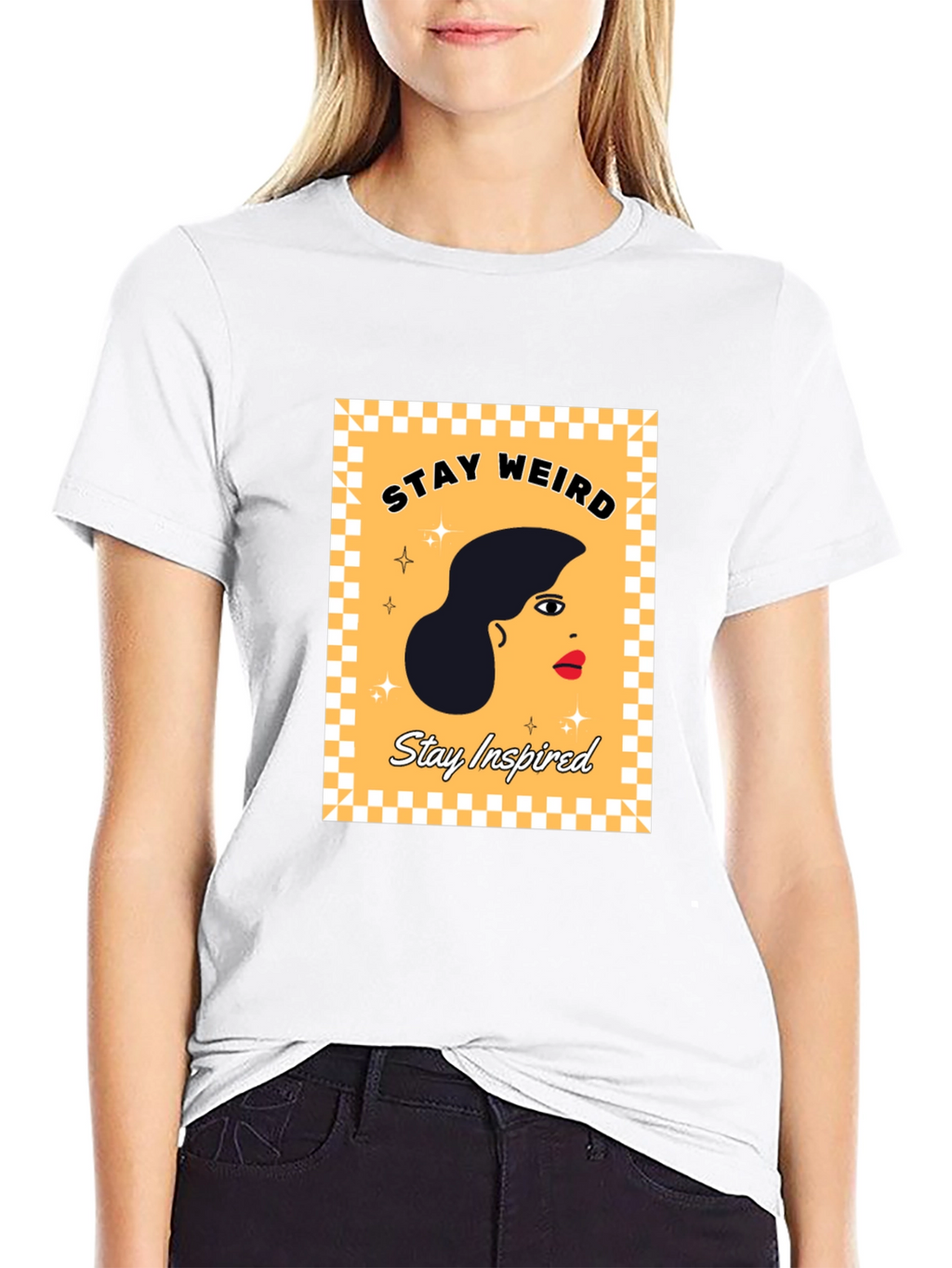 Stay Weird Stay Inspired Graphic Tee