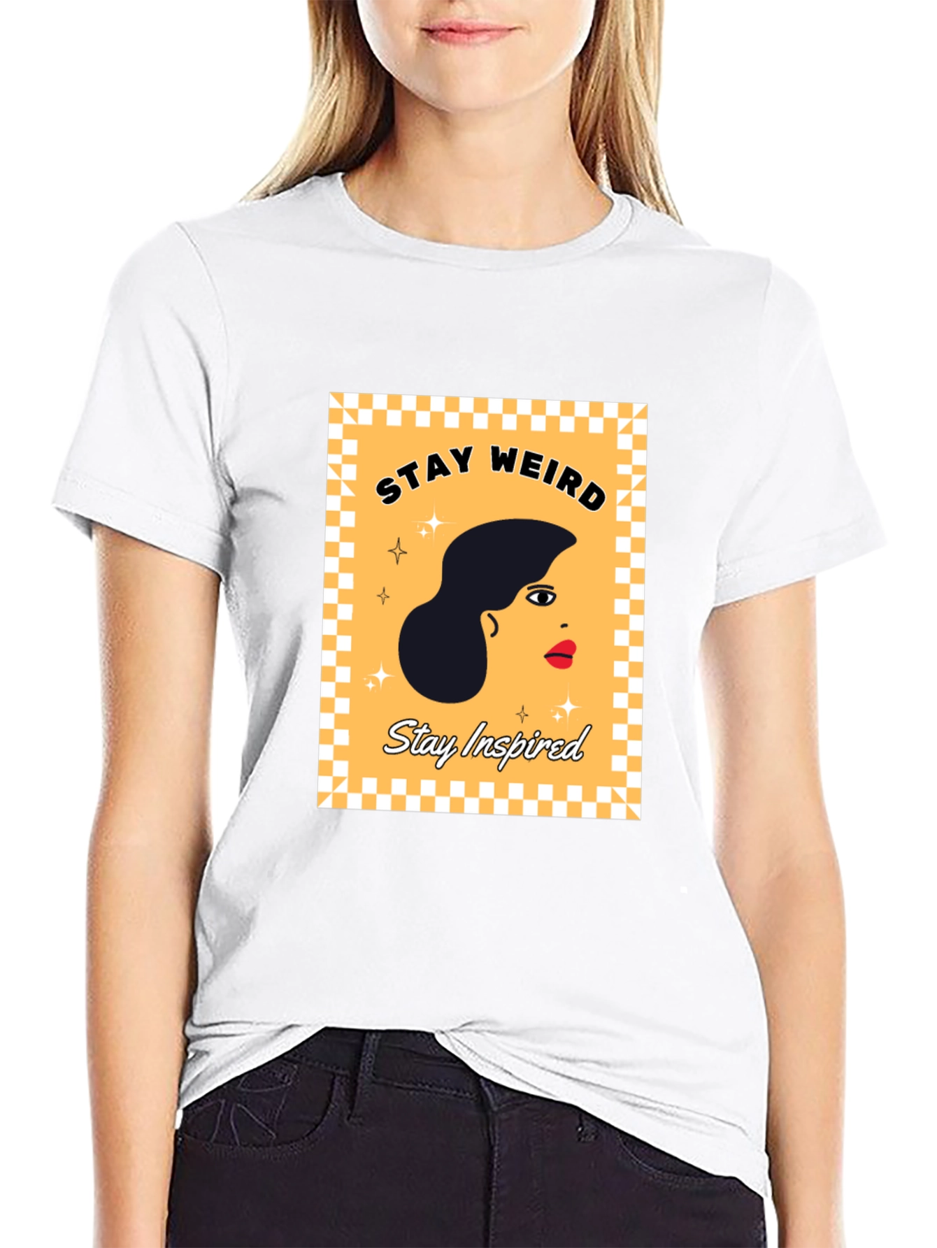 Stay Weird Stay Inspired Graphic Tee