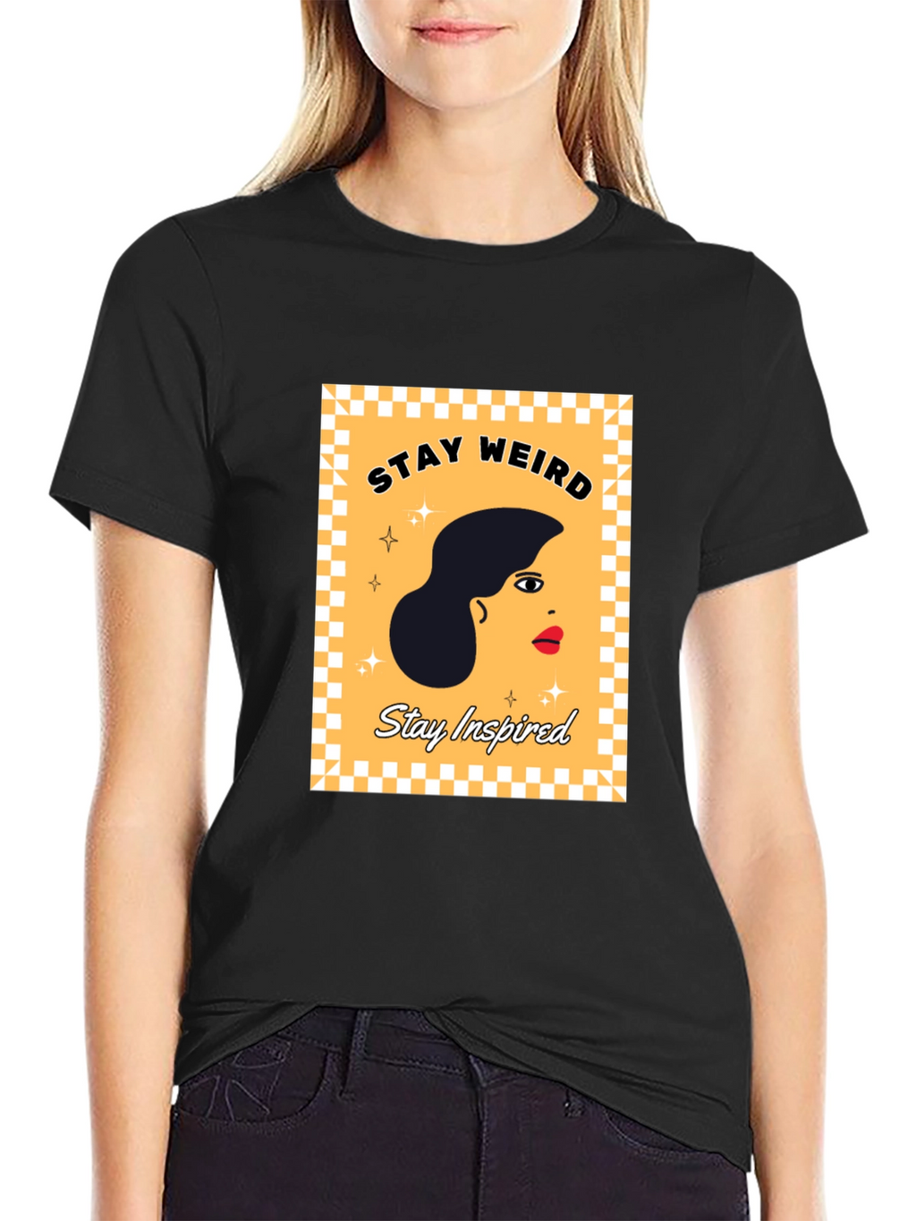 Stay Weird Stay Inspired Graphic Tee