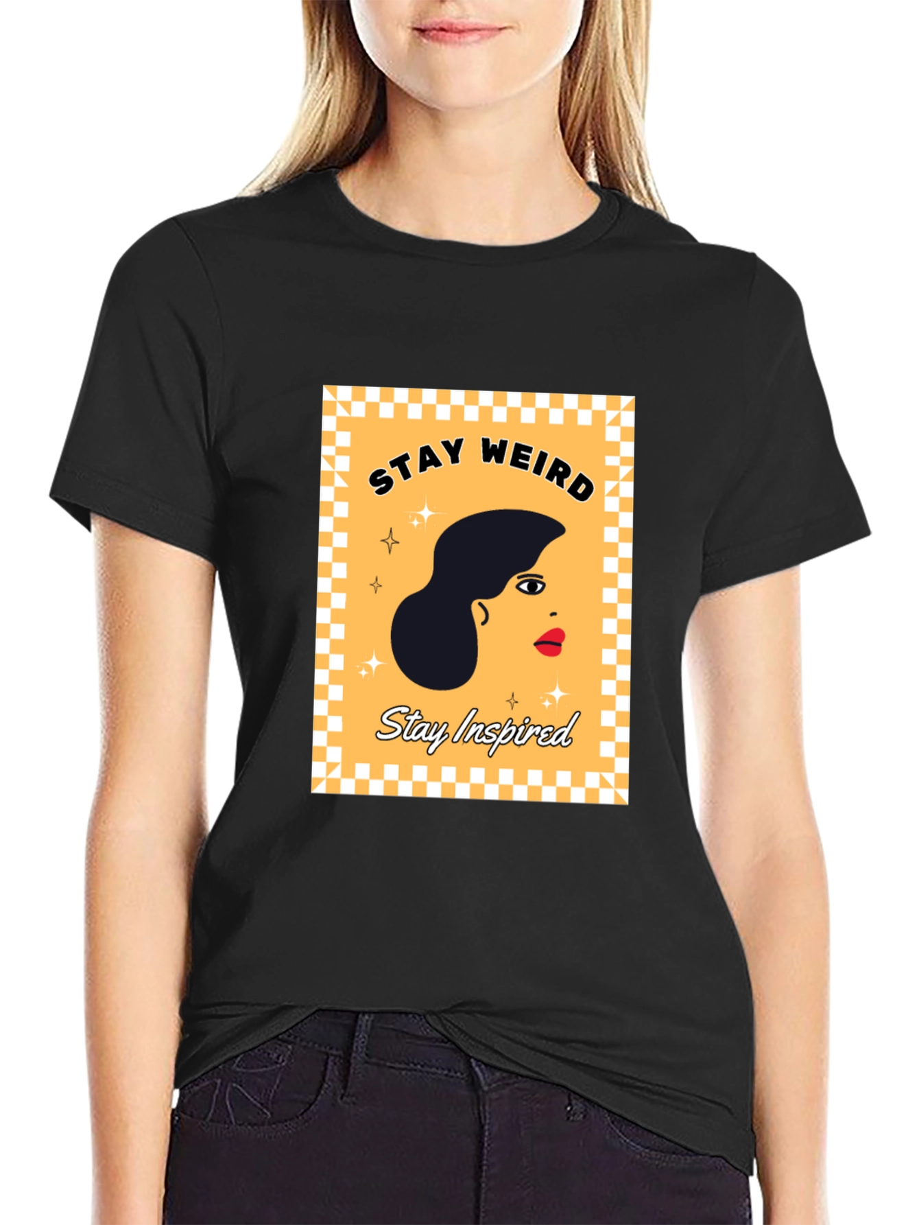 Stay Weird Stay Inspired Graphic Tee