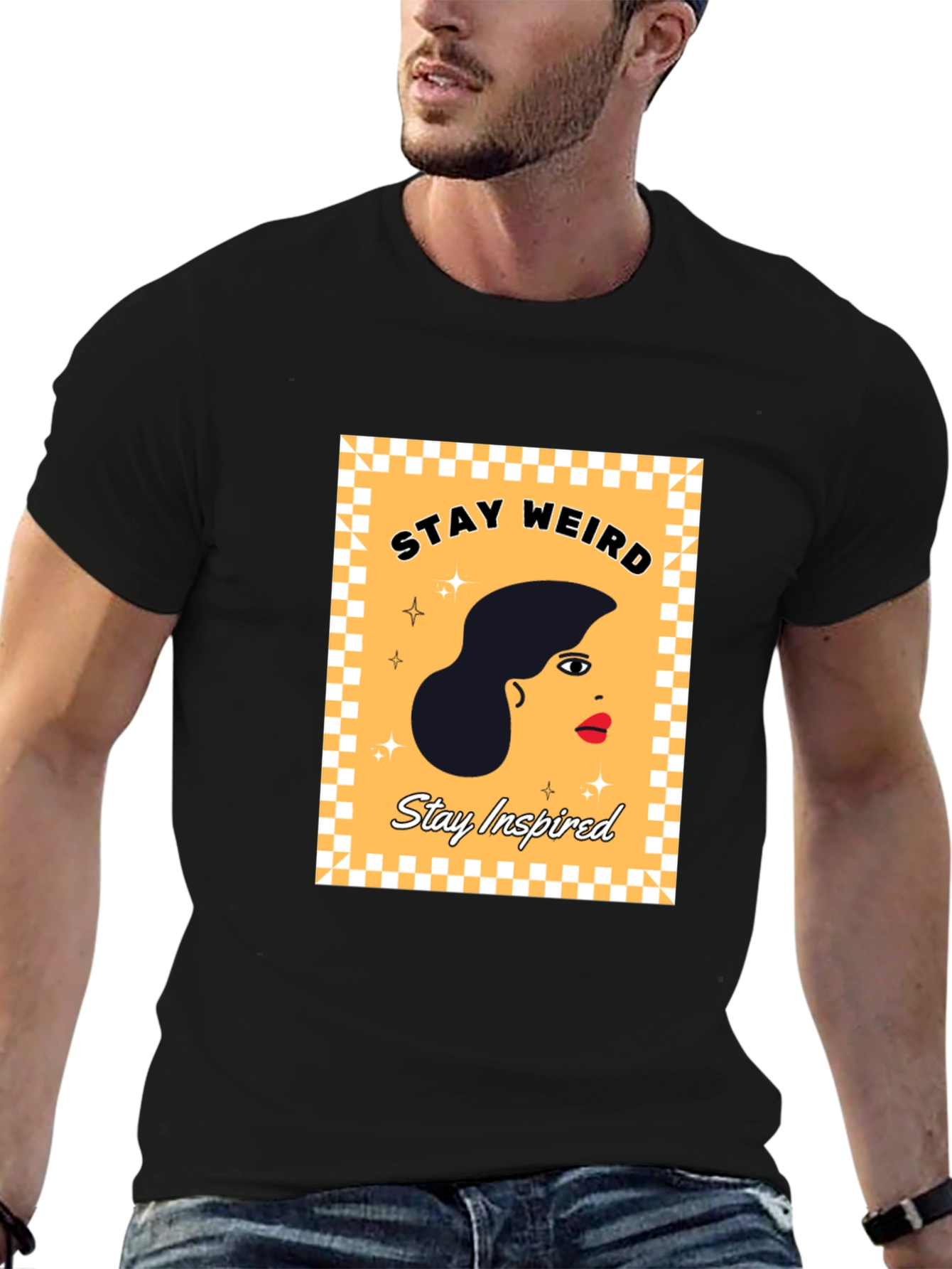 Stay Weird Stay Inspired Graphic Tee