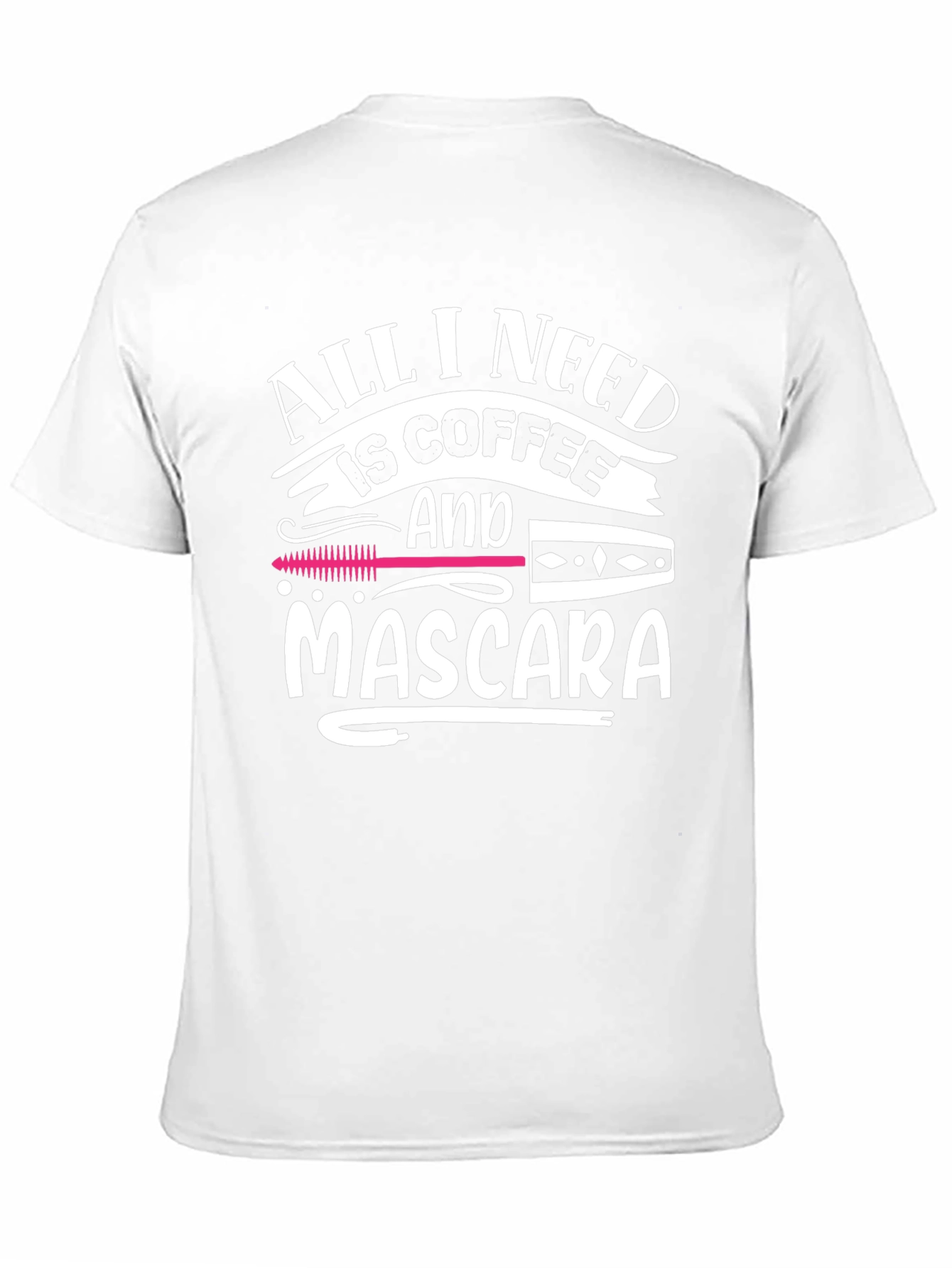 Coffee and Mascara Graphic Tee - Unisex Casual Top