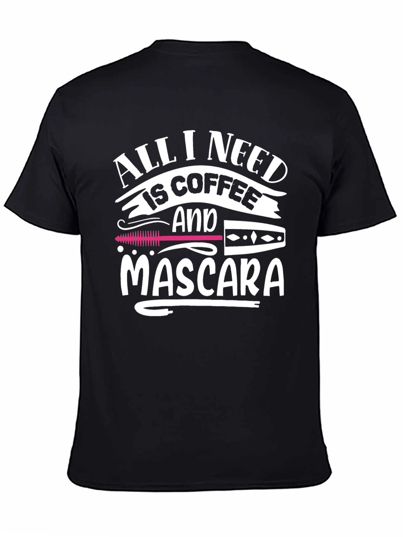 Coffee and Mascara Graphic Tee - Unisex Casual Top