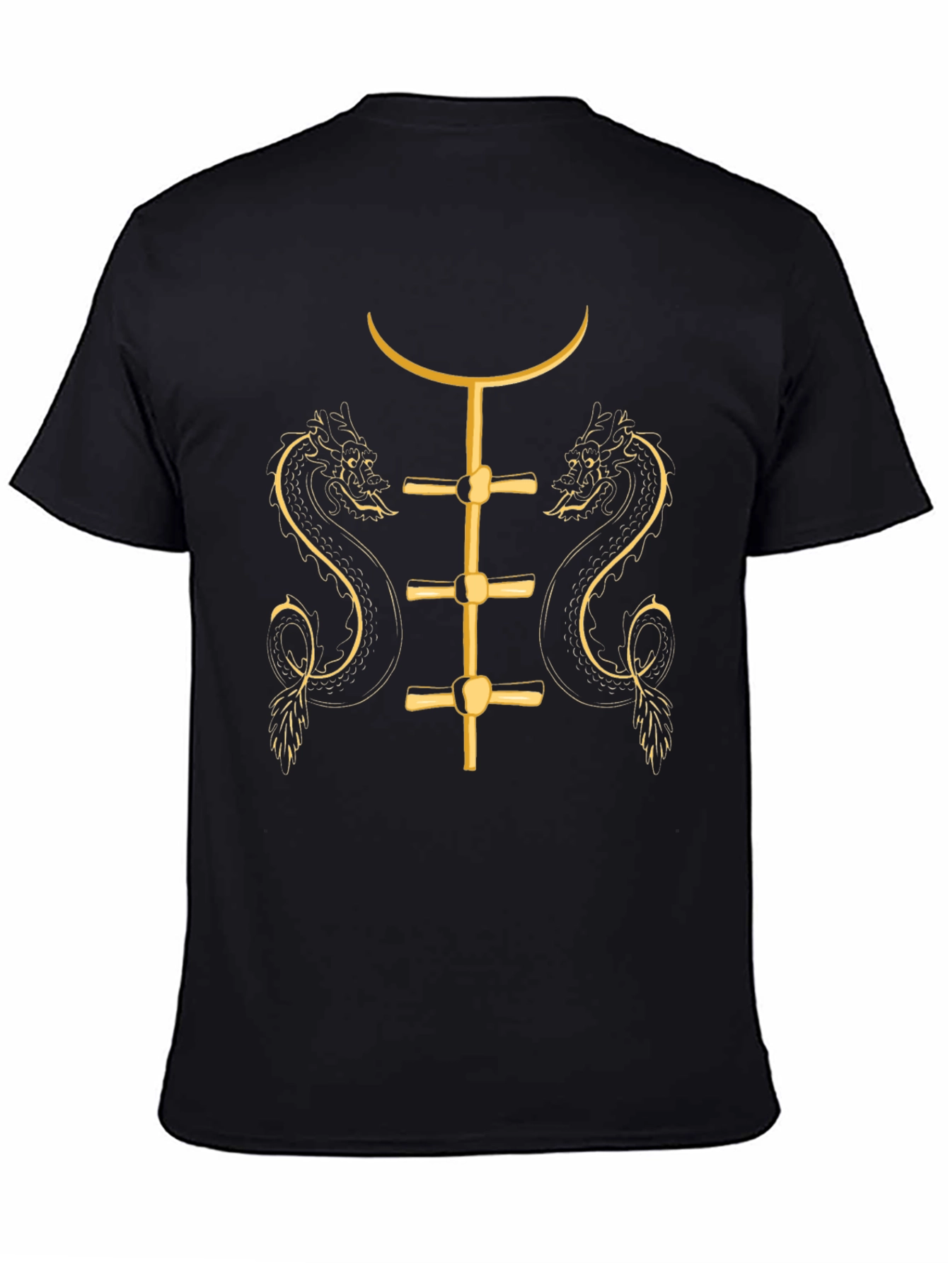 Dragon Symbol Black T-Shirt