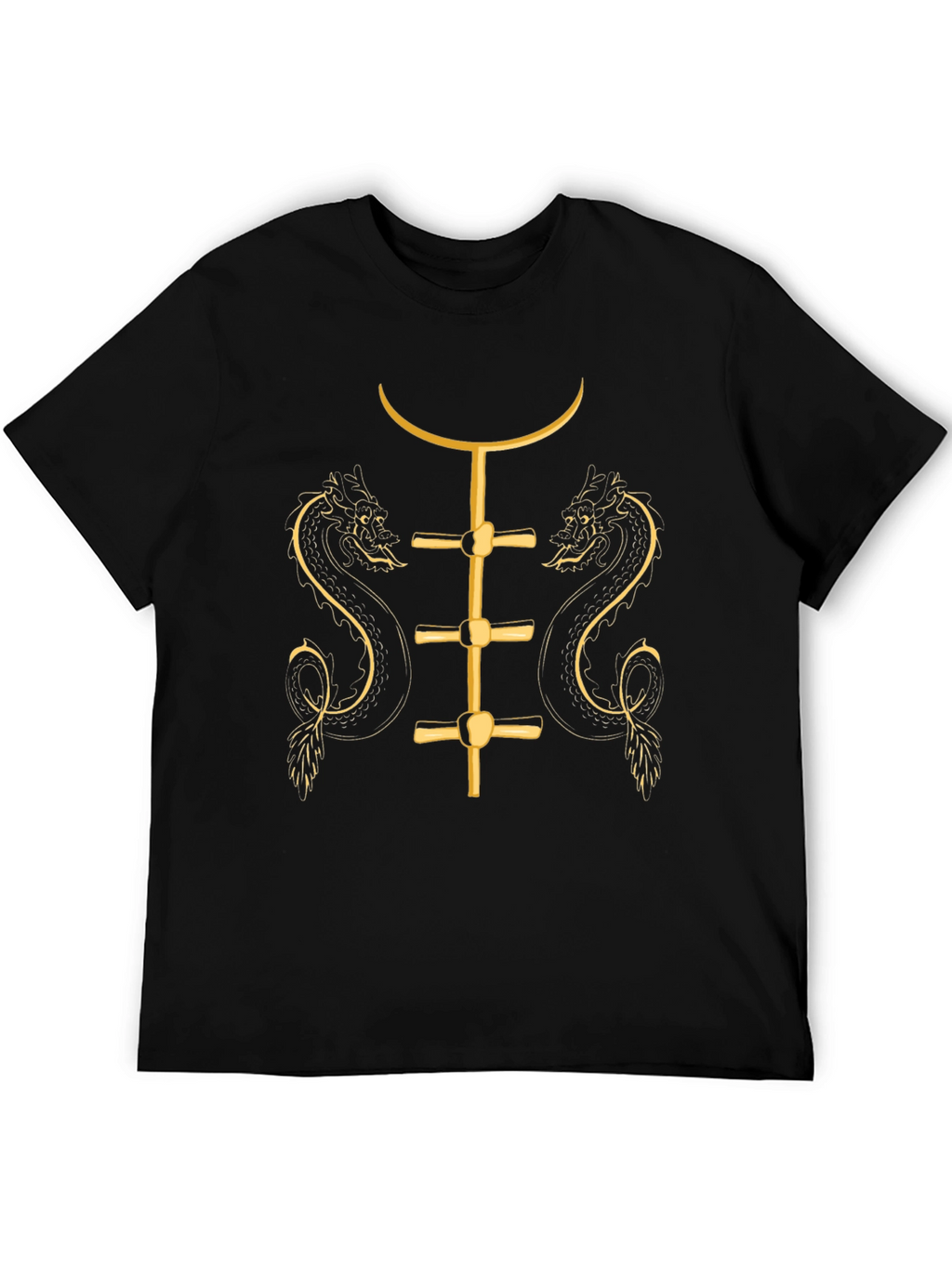 Dragon Symbol Black T-Shirt