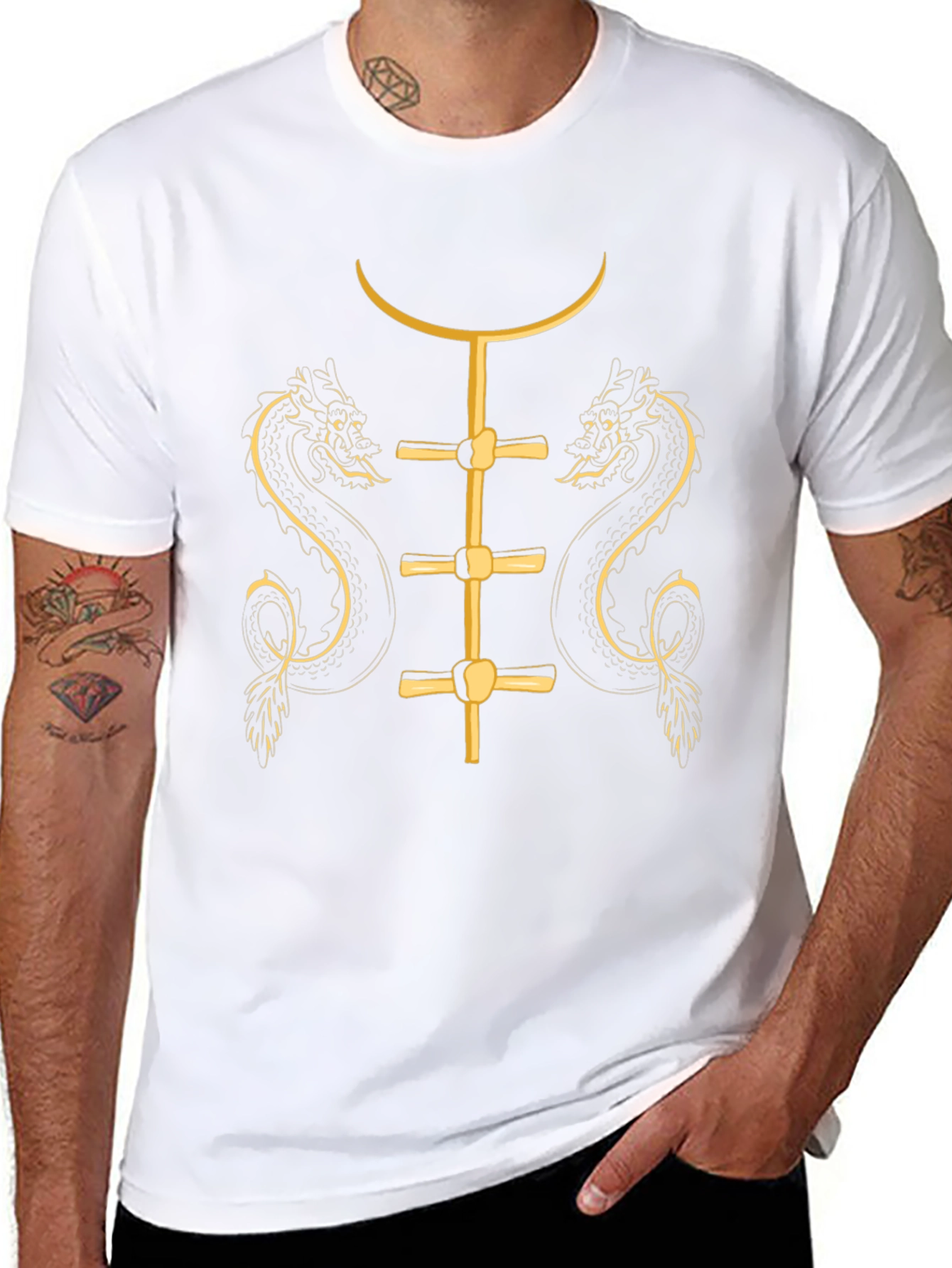 Dragon Symbol Black T-Shirt