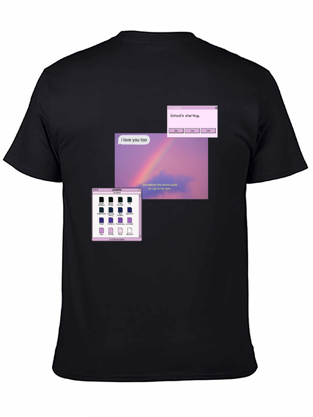Aesthetic Retro Computer Graphic T-Shirt