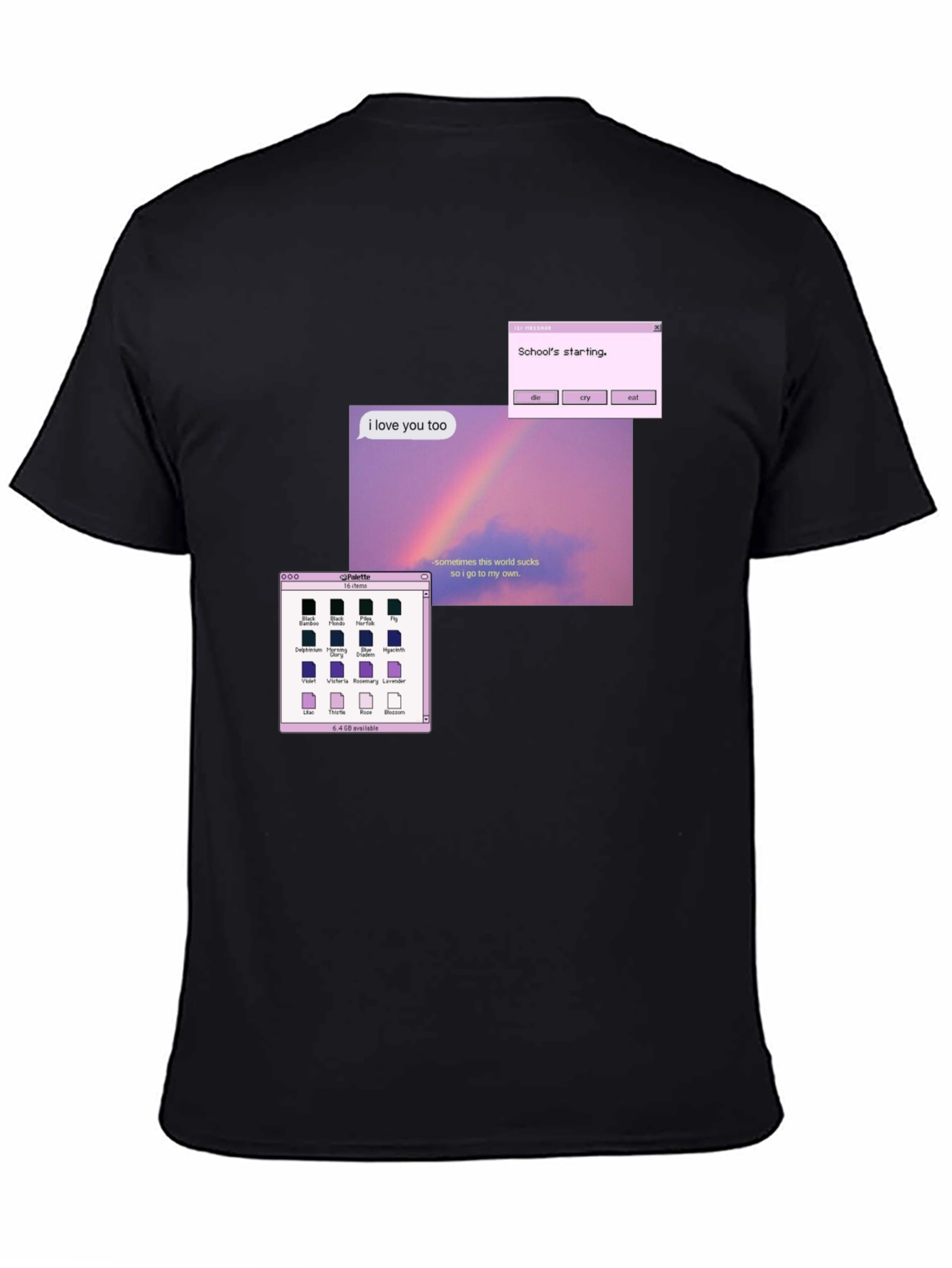Aesthetic Retro Computer Graphic T-Shirt