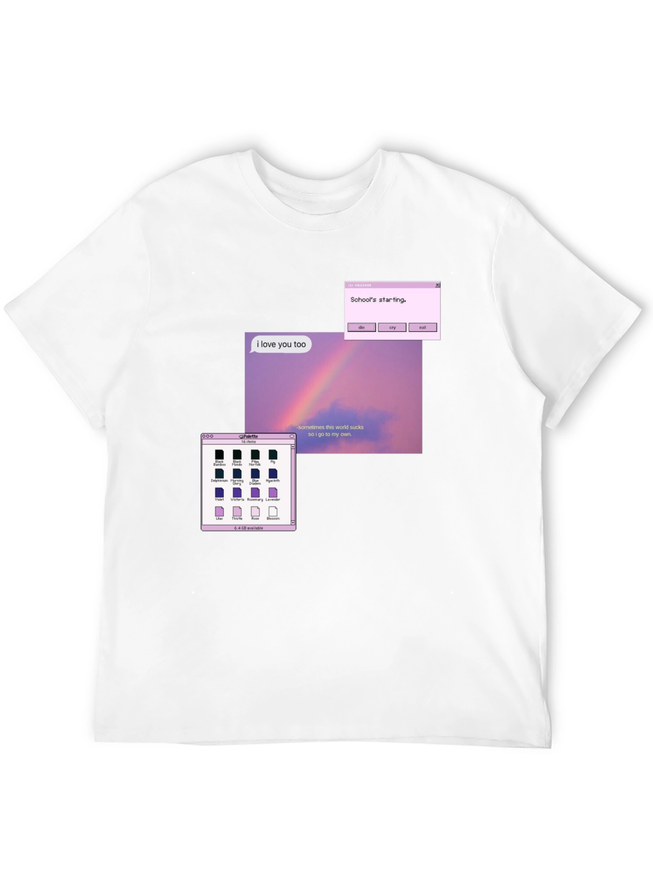 Aesthetic Retro Computer Graphic T-Shirt