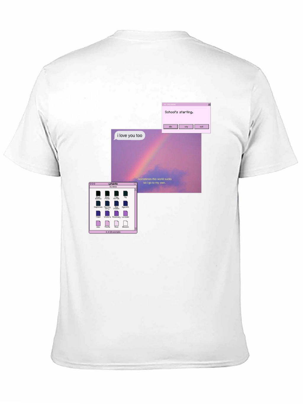 Aesthetic Retro Computer Graphic T-Shirt