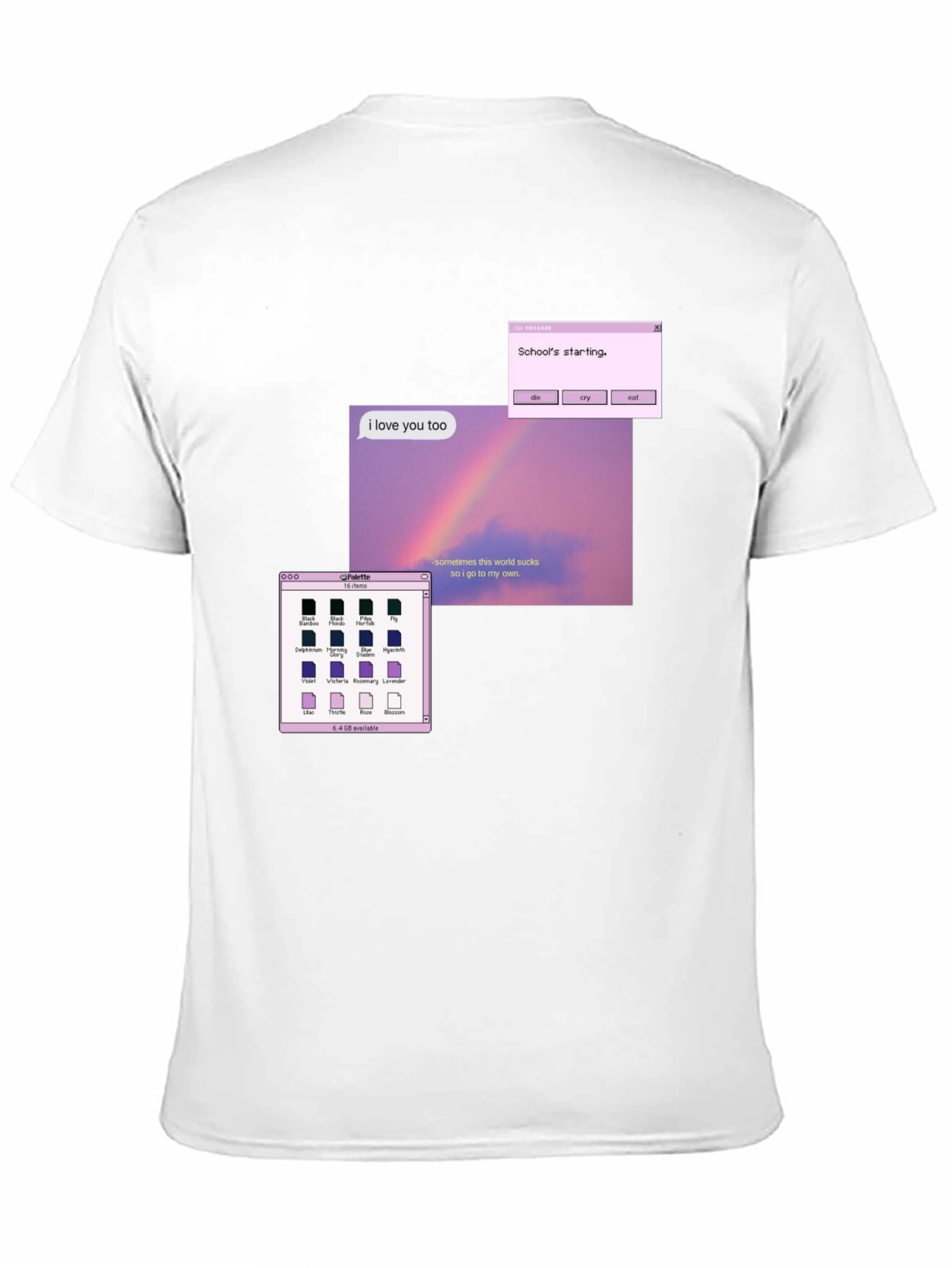 Aesthetic Retro Computer Graphic T-Shirt